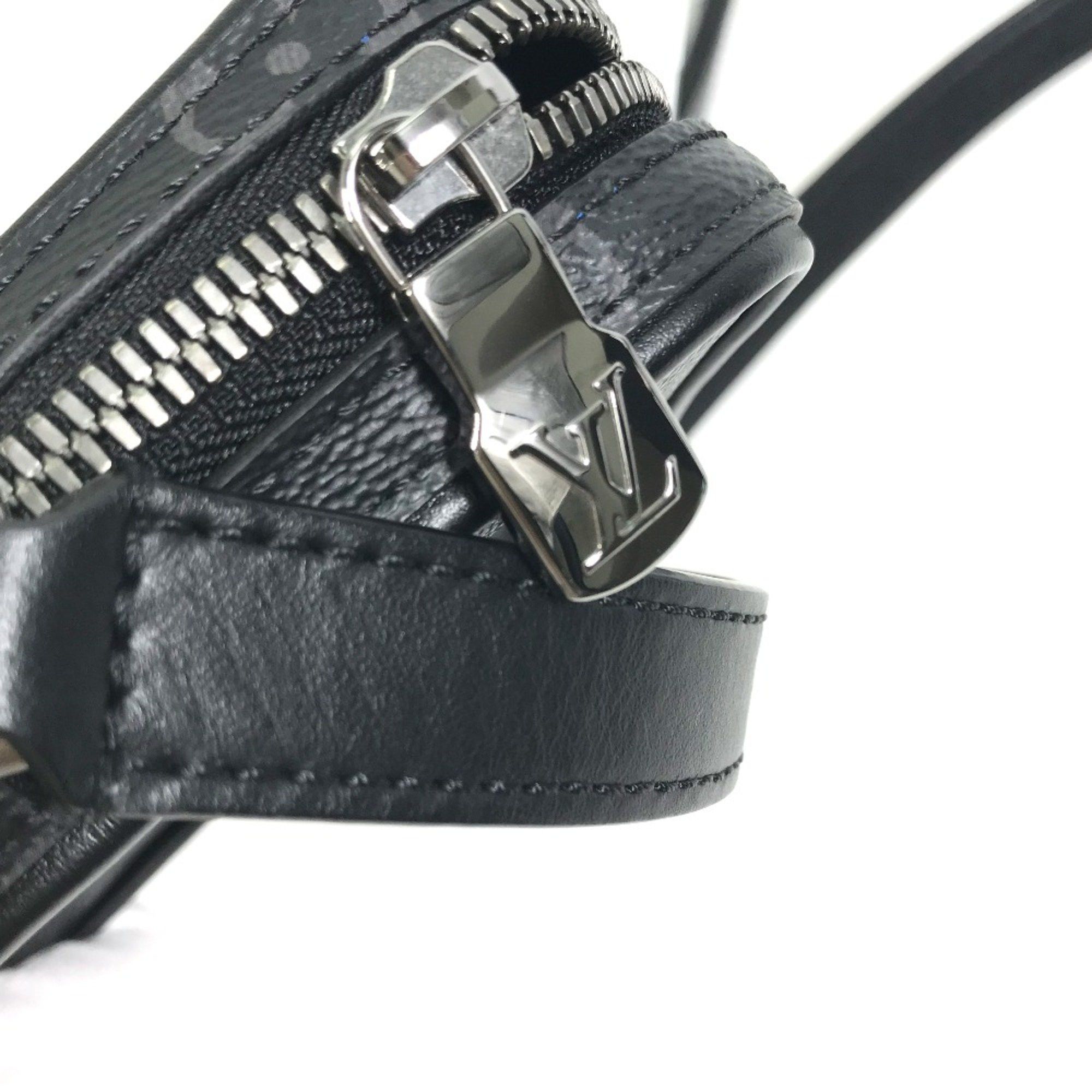Louis Vuitton Louis Vuitton M45928 MonogramEclipse Trunk print Crossbody Shoulder Bag Black Size ONE SIZE - 5 Thumbnail