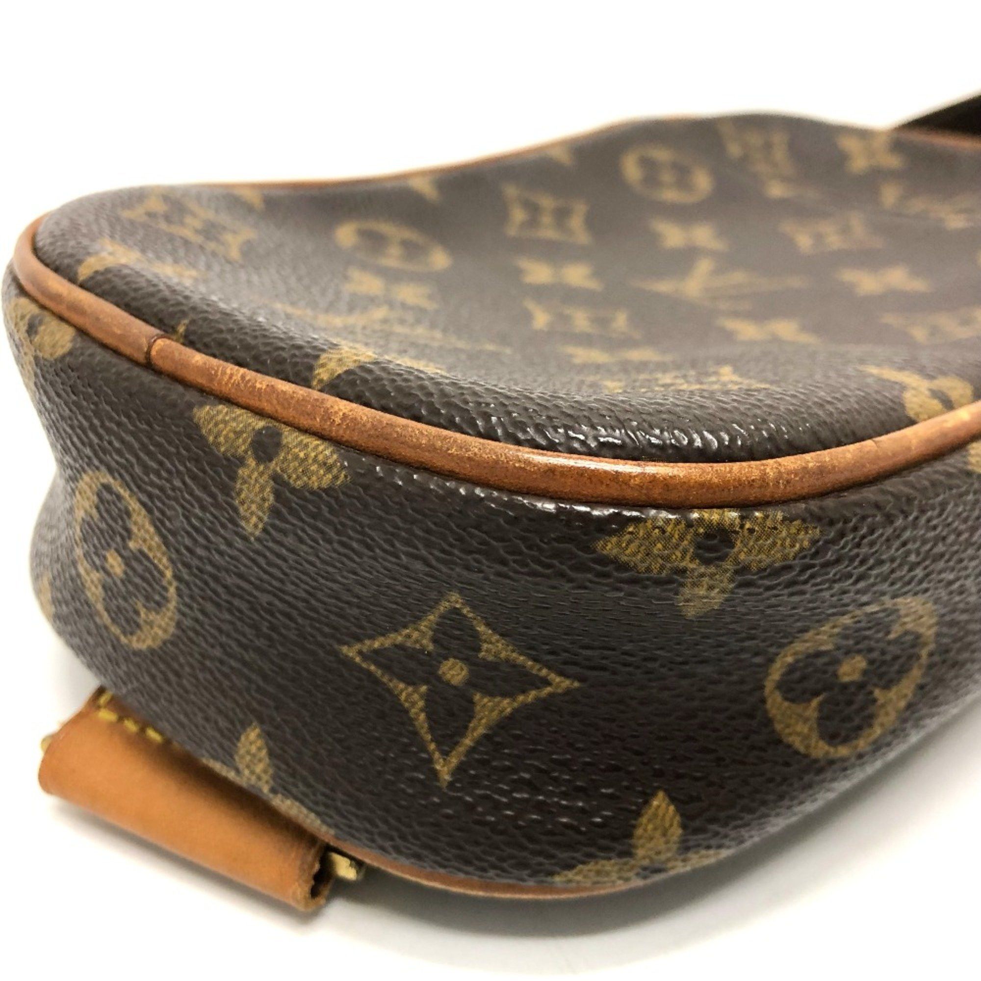 Louis Vuitton Louis Vuitton M51870 Monogram Shoulder Bag Brown GoldHardware Size ONE SIZE - 6 Thumbnail