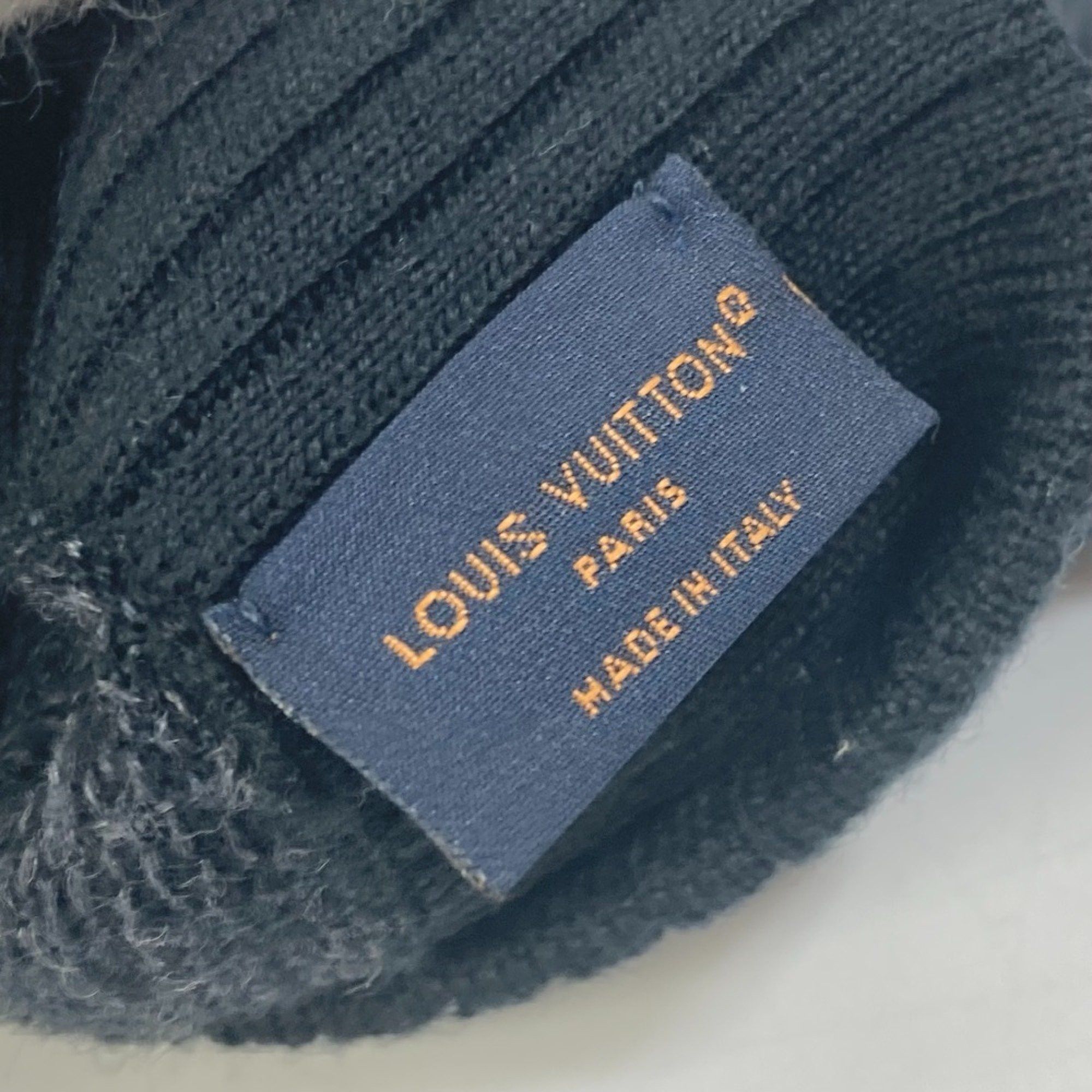Louis Vuitton Louis Vuitton M77992 Damier Graphite gloves leather tag Glove Black Size ONE SIZE - 5 Thumbnail