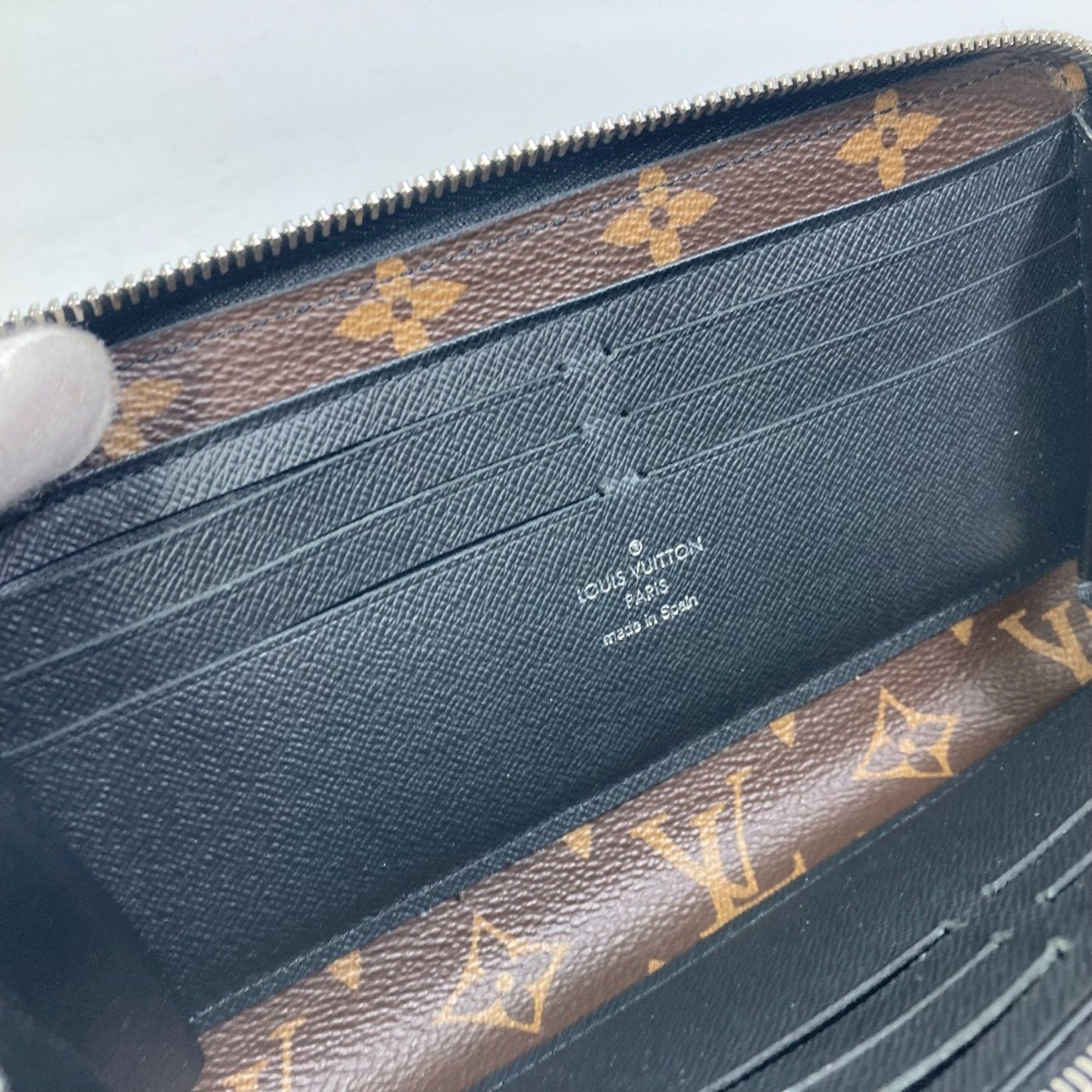 Louis Vuitton Louis Vuitton M69407 MonogramMacassar With strap Long Wallet Brown Black Size ONE SIZE - 14 Thumbnail
