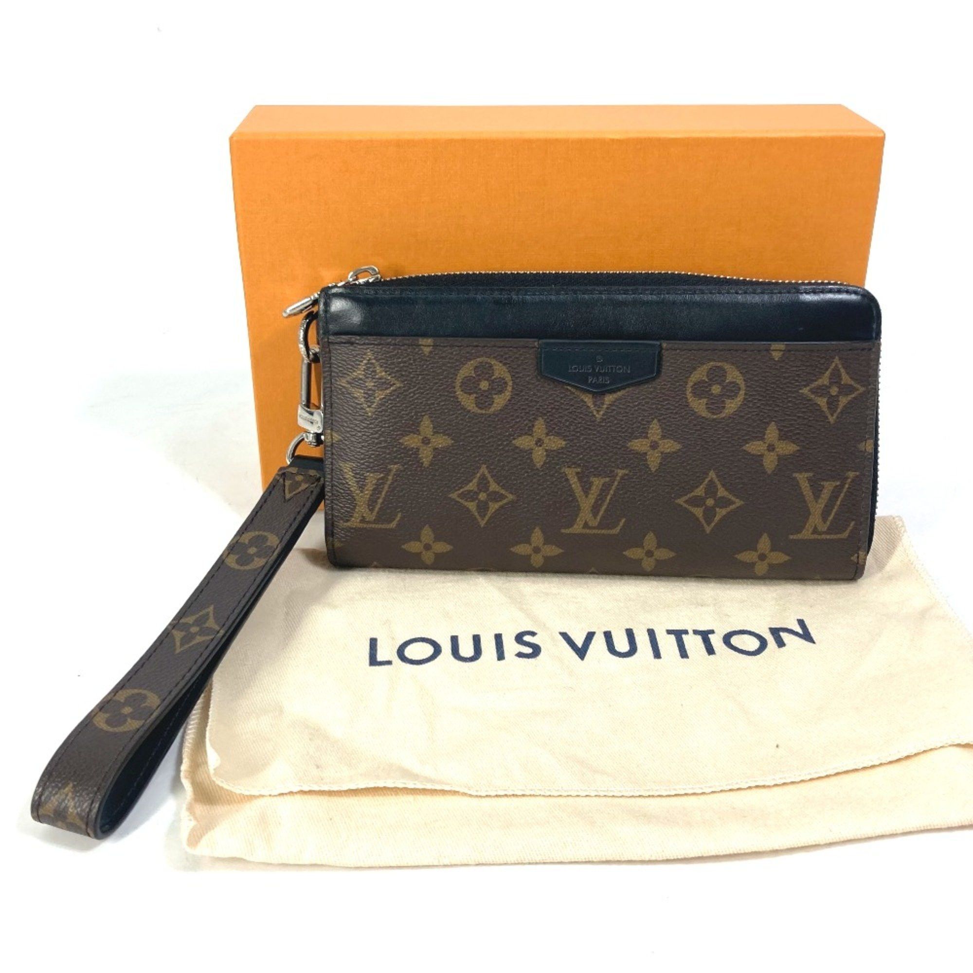 Louis Vuitton Louis Vuitton M69407 MonogramMacassar With strap Long Wallet Brown Black Size ONE SIZE - 18 Thumbnail