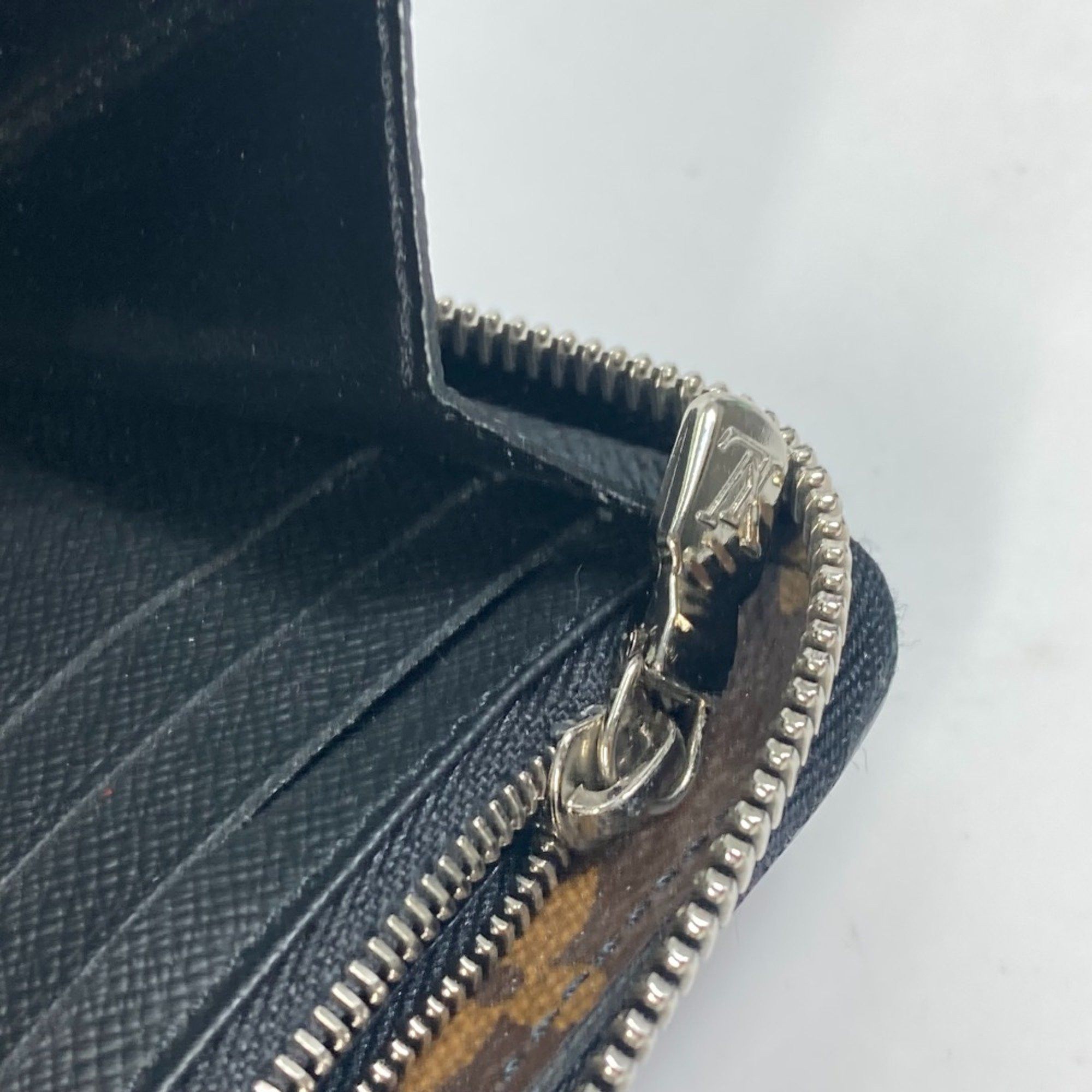 Louis Vuitton Louis Vuitton M69407 MonogramMacassar With strap Long Wallet Brown Black Size ONE SIZE - 12 Thumbnail