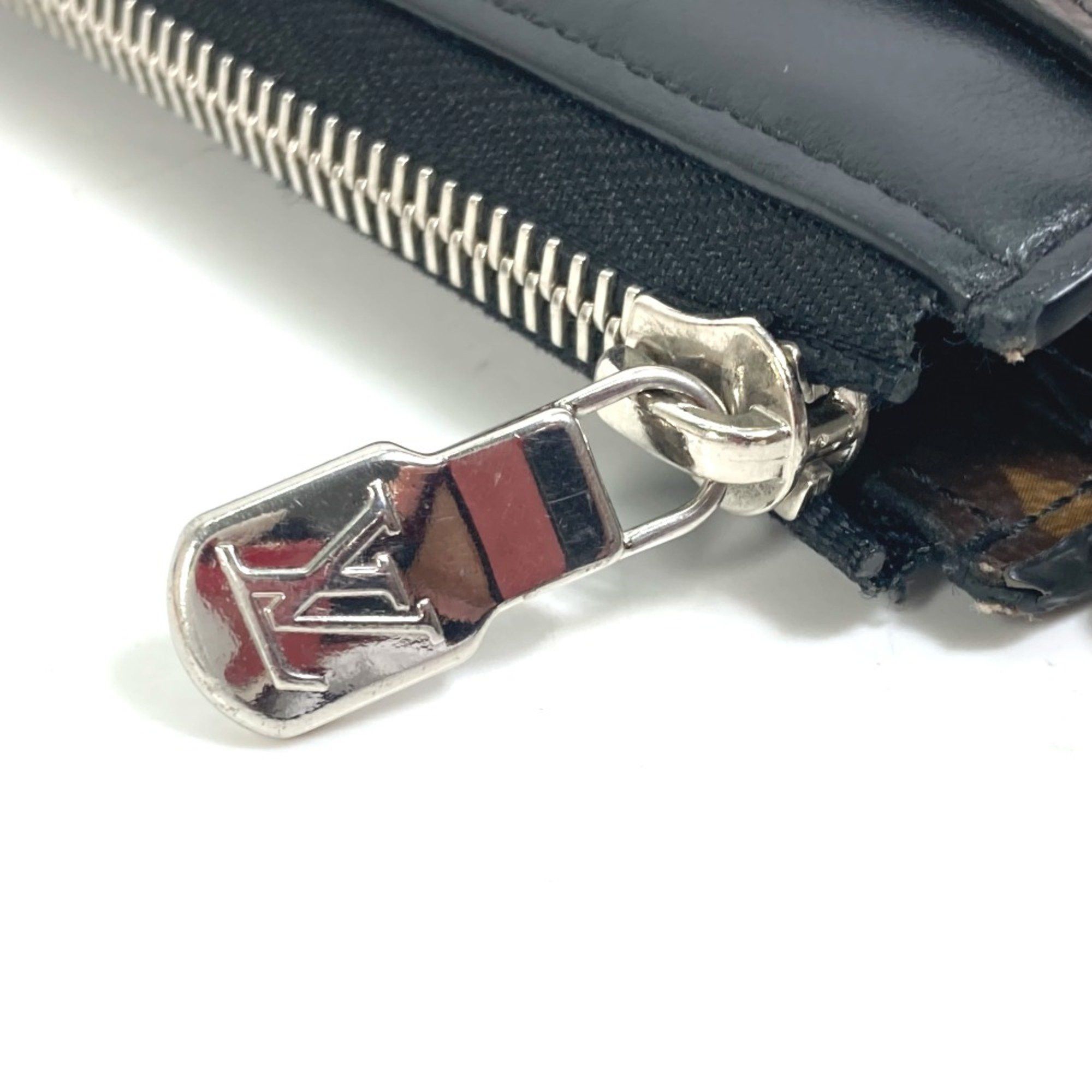 Louis Vuitton Louis Vuitton M69407 MonogramMacassar With strap Long Wallet Brown Black Size ONE SIZE - 6 Thumbnail