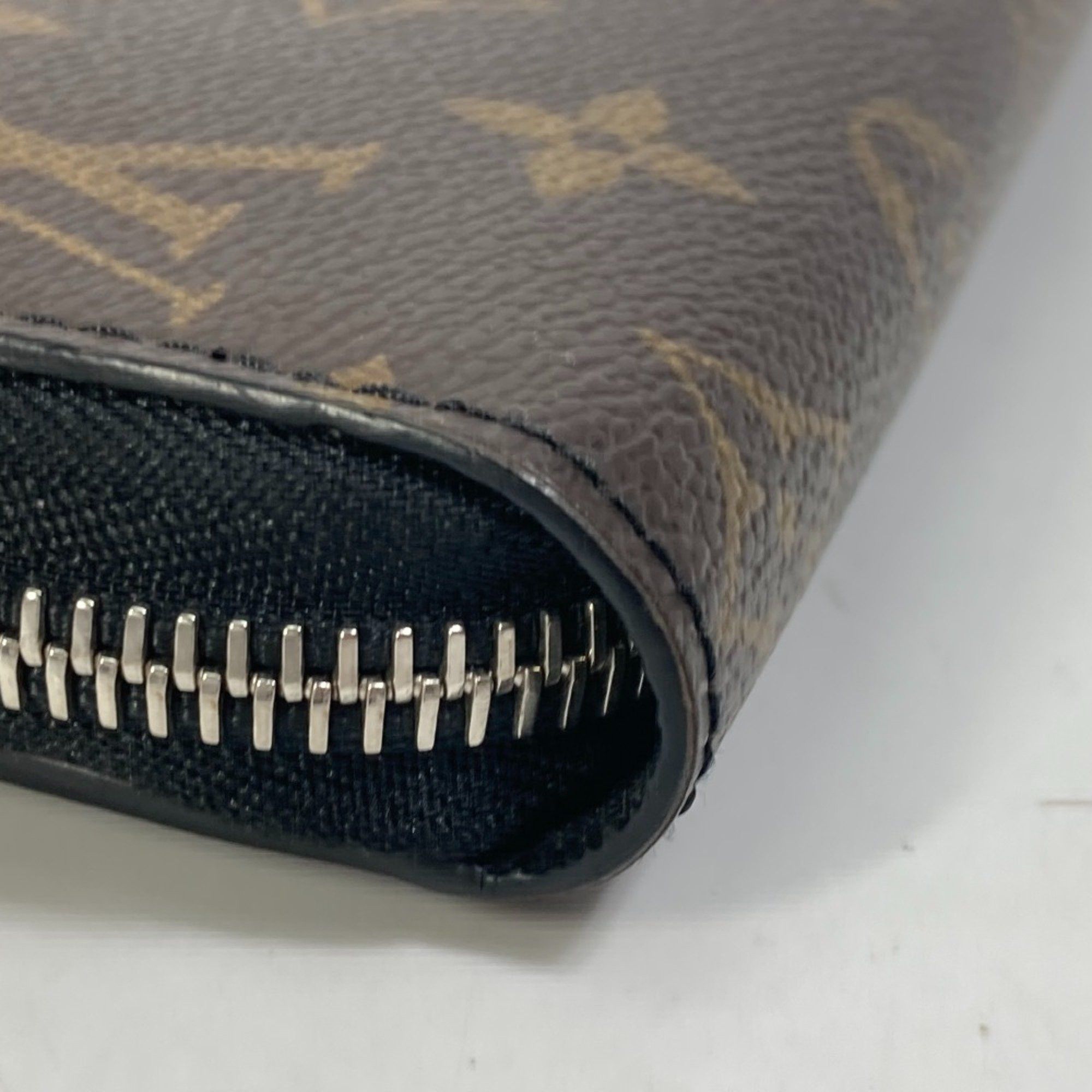 Louis Vuitton Louis Vuitton M69407 MonogramMacassar With strap Long Wallet Brown Black Size ONE SIZE - 9 Thumbnail
