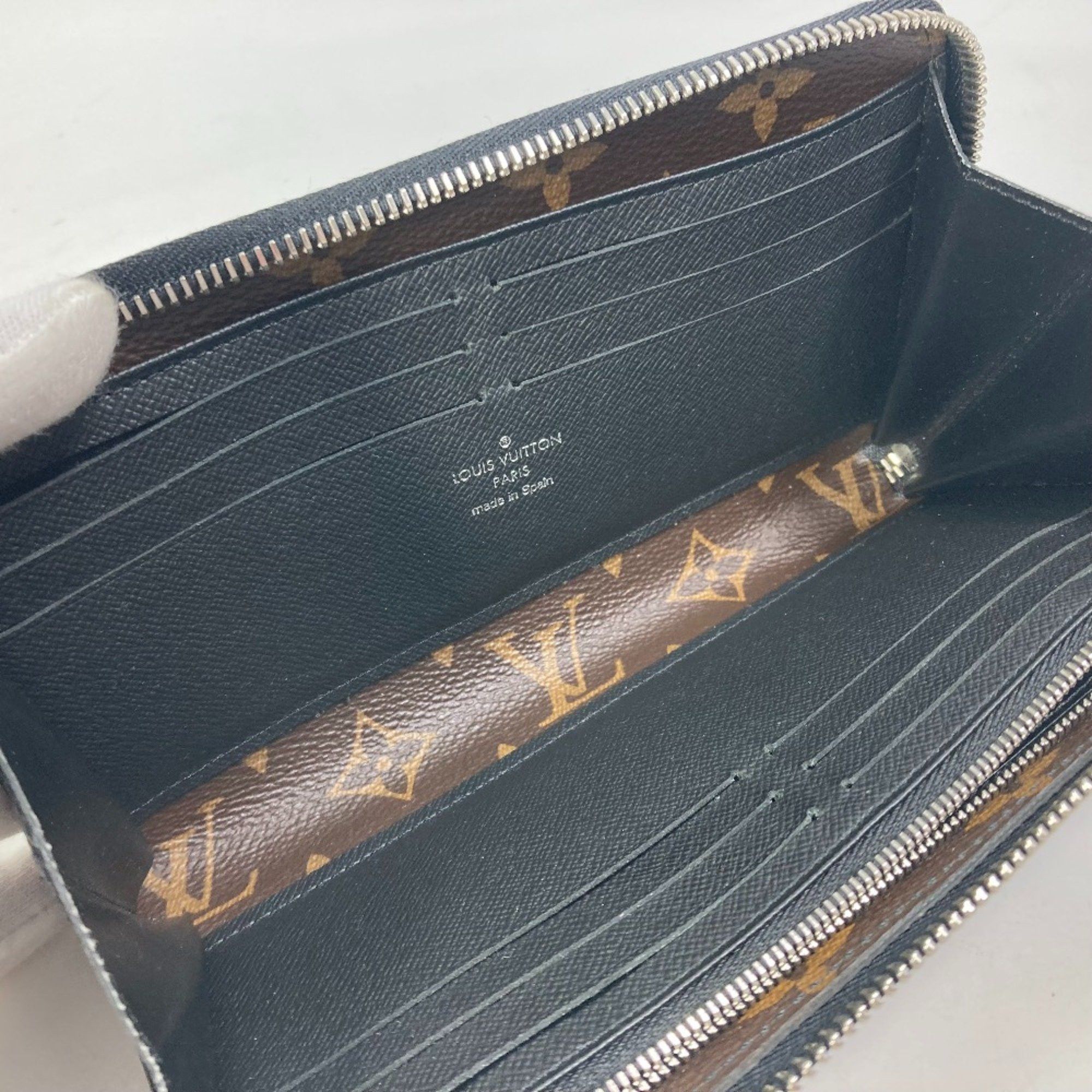 Louis Vuitton Louis Vuitton M69407 MonogramMacassar With strap Long Wallet Brown Black Size ONE SIZE - 11 Thumbnail