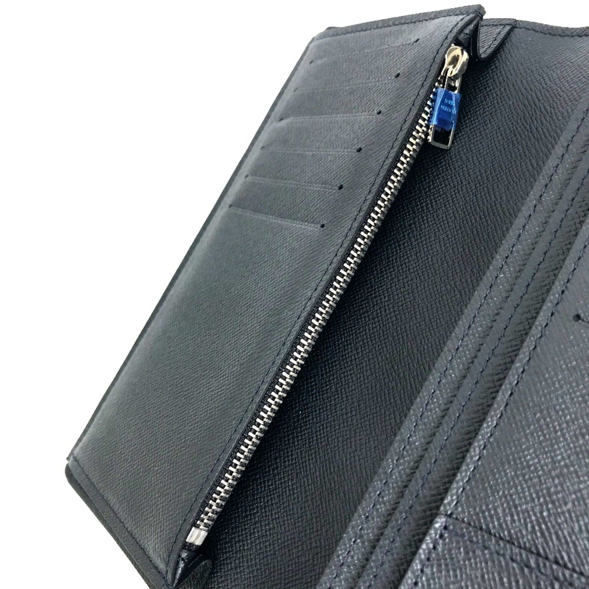 Louis Vuitton Louis Vuitton M30502 Taiga Long Wallet Dark Navy Based Size ONE SIZE - 13 Thumbnail