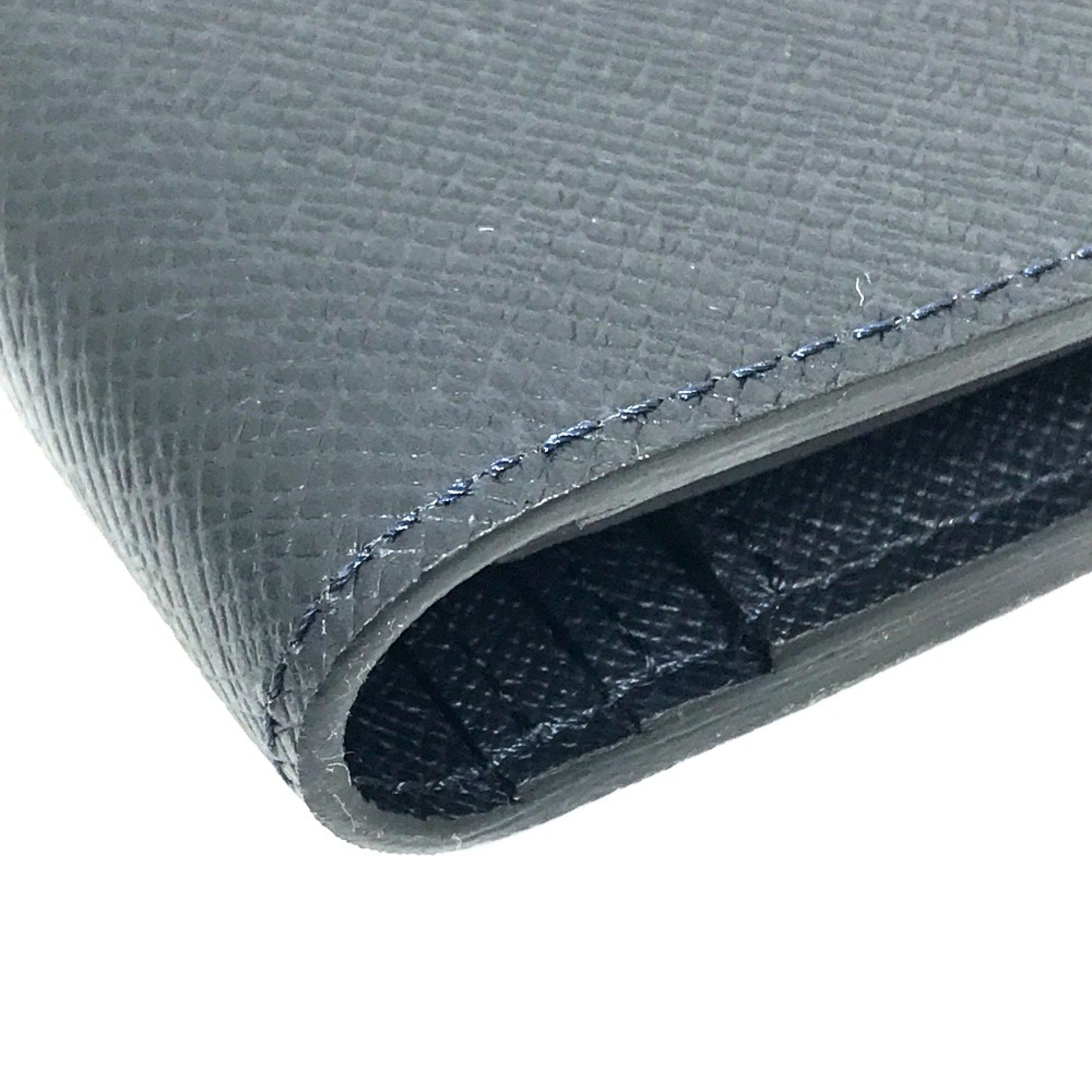 Louis Vuitton Louis Vuitton M30502 Taiga Long Wallet Dark Navy Based Size ONE SIZE - 7 Thumbnail