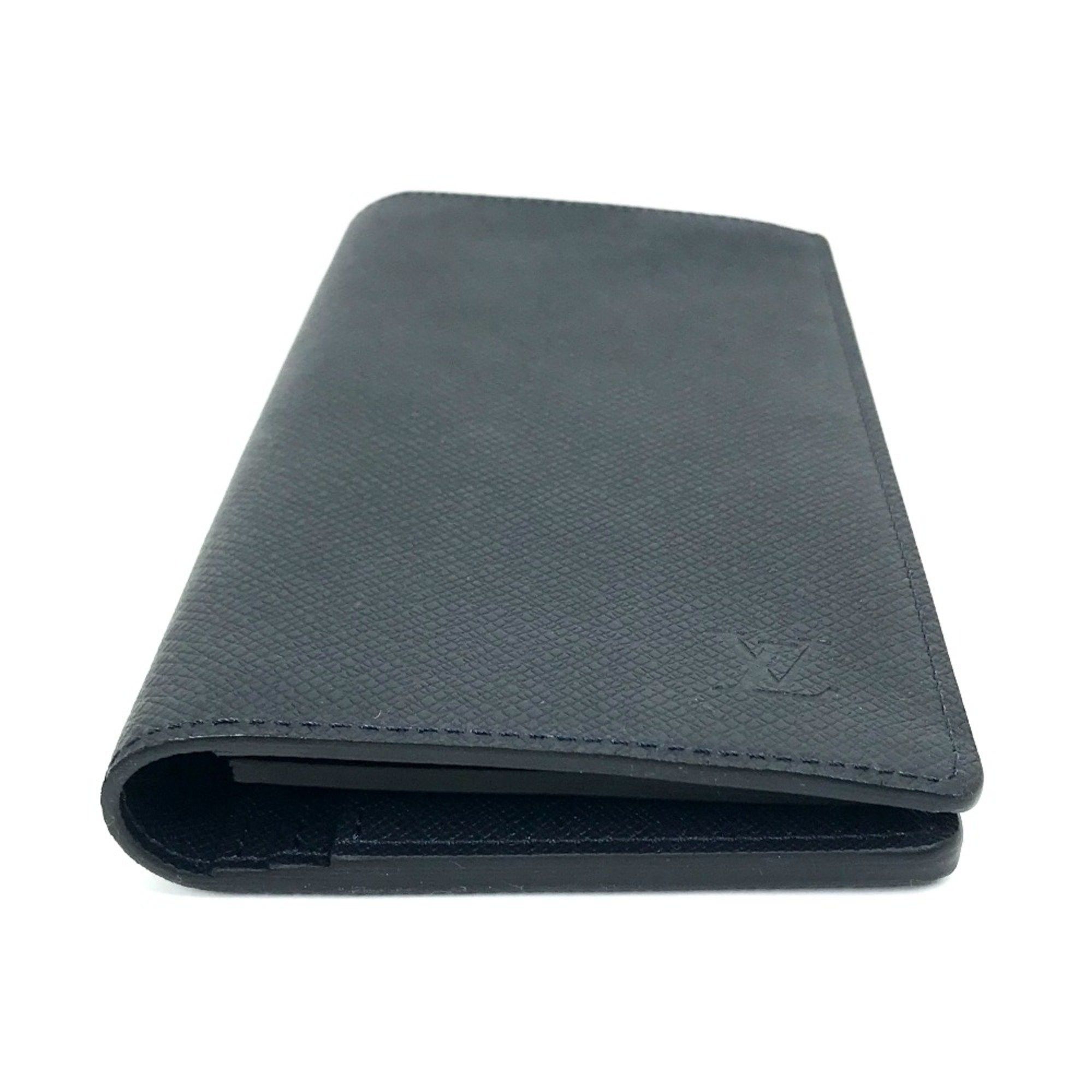 Louis Vuitton Louis Vuitton M30502 Taiga Long Wallet Dark Navy Based Size ONE SIZE - 5 Thumbnail