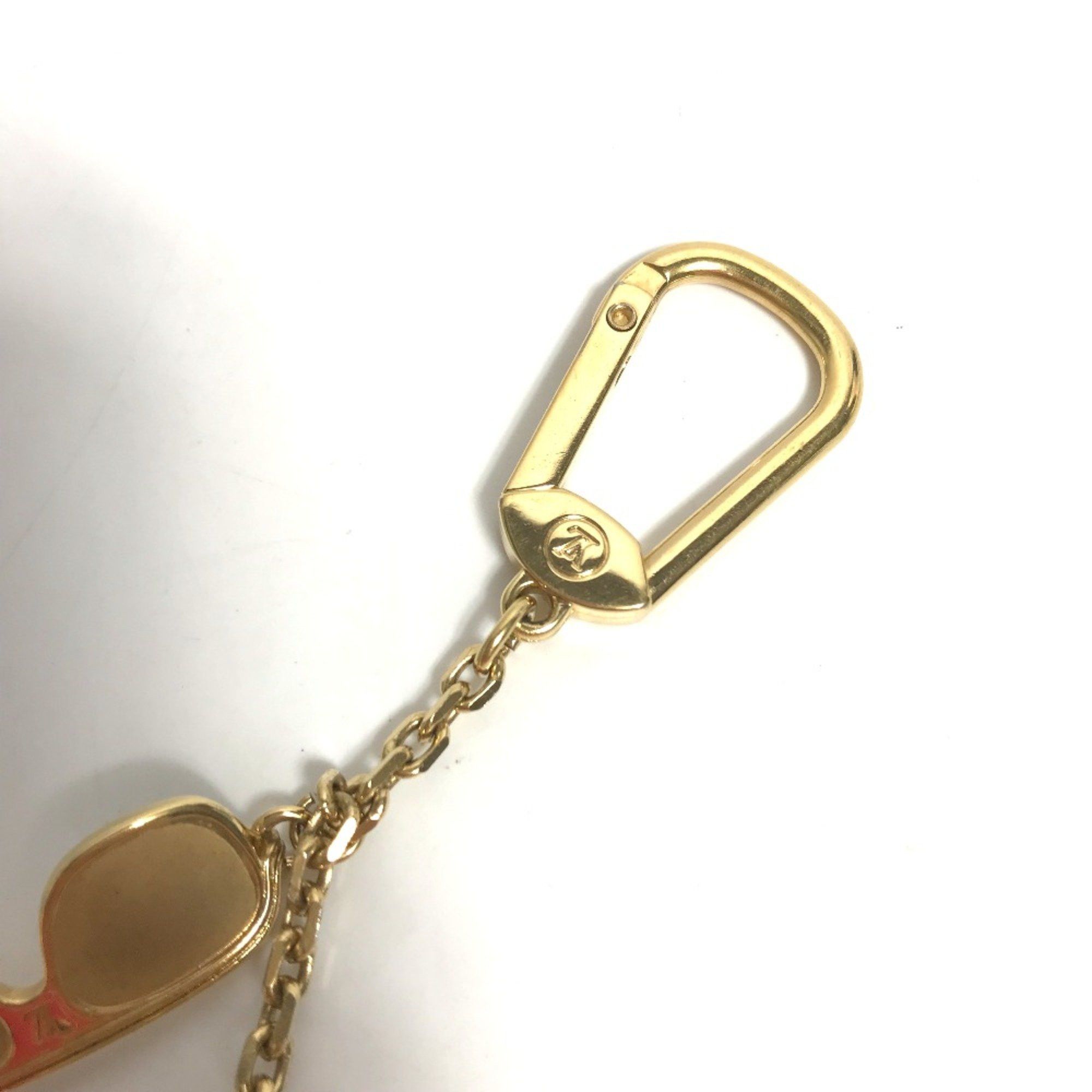 Louis Vuitton Louis Vuitton M65383 Bag Charm Key Holder Gold Size ONE SIZE - 5 Thumbnail