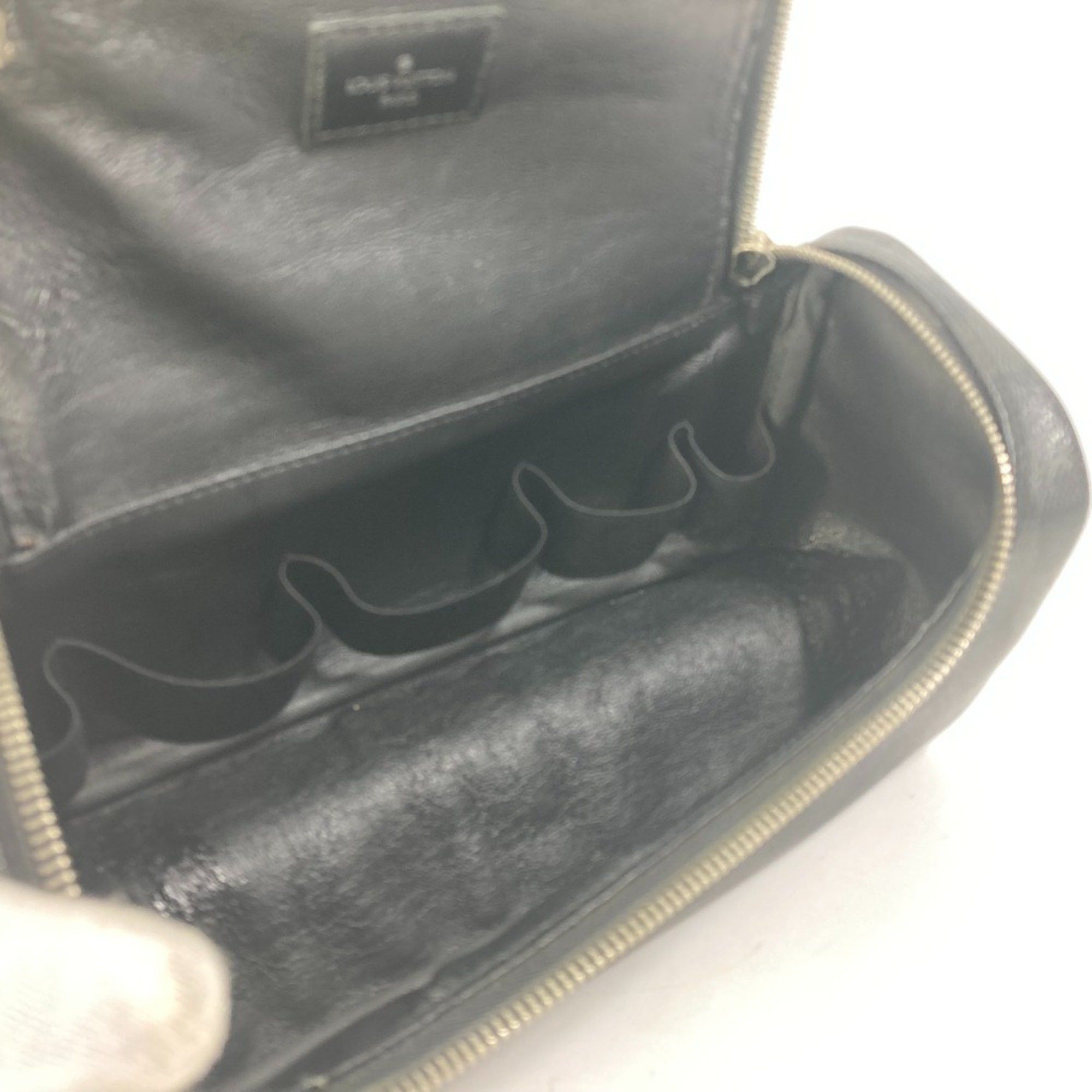 Louis Vuitton Louis Vuitton N47625 Damier Graphite Makeup pouch Cosmetics Pouch Pouch Black Size ONE SIZE - 10 Thumbnail