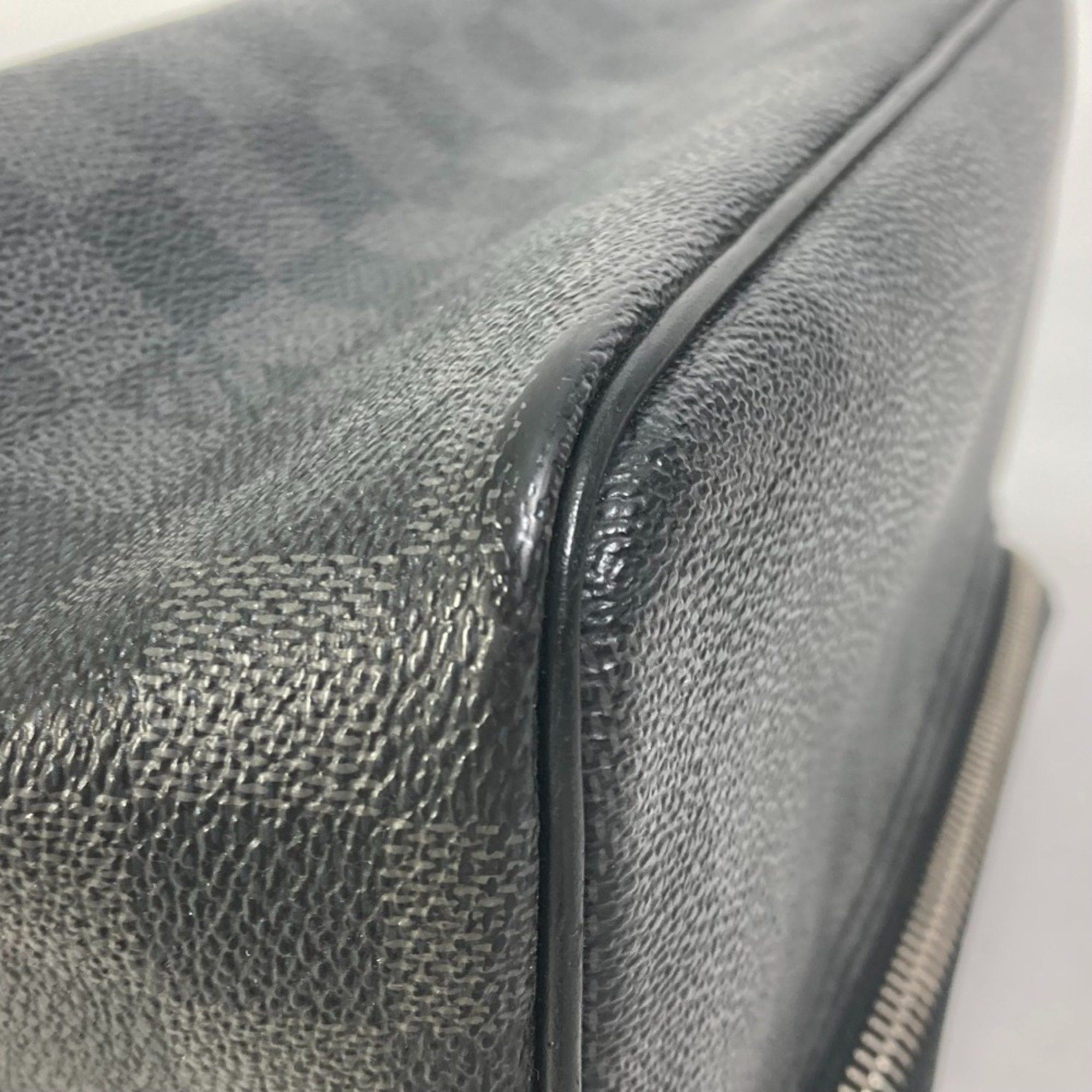 Louis Vuitton Louis Vuitton N47625 Damier Graphite Makeup pouch Cosmetics Pouch Pouch Black Size ONE SIZE - 8 Thumbnail