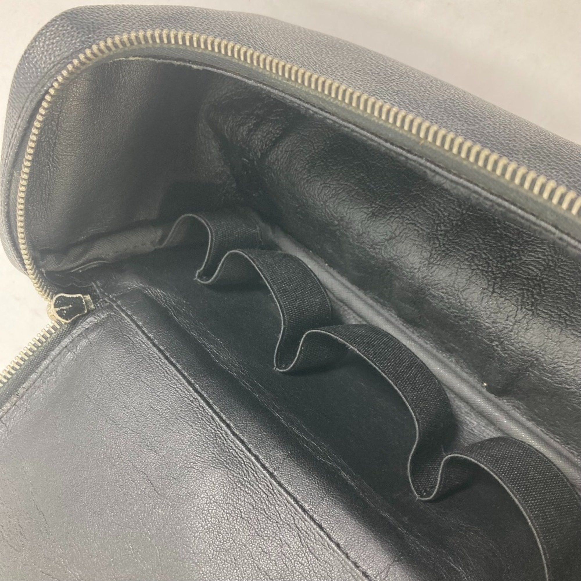 Louis Vuitton Louis Vuitton N47625 Damier Graphite Makeup pouch Cosmetics Pouch Pouch Black Size ONE SIZE - 17 Thumbnail