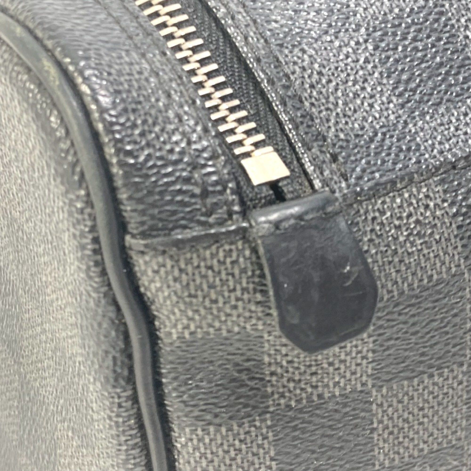 Louis Vuitton Louis Vuitton N47625 Damier Graphite Makeup pouch Cosmetics Pouch Pouch Black Size ONE SIZE - 5 Thumbnail