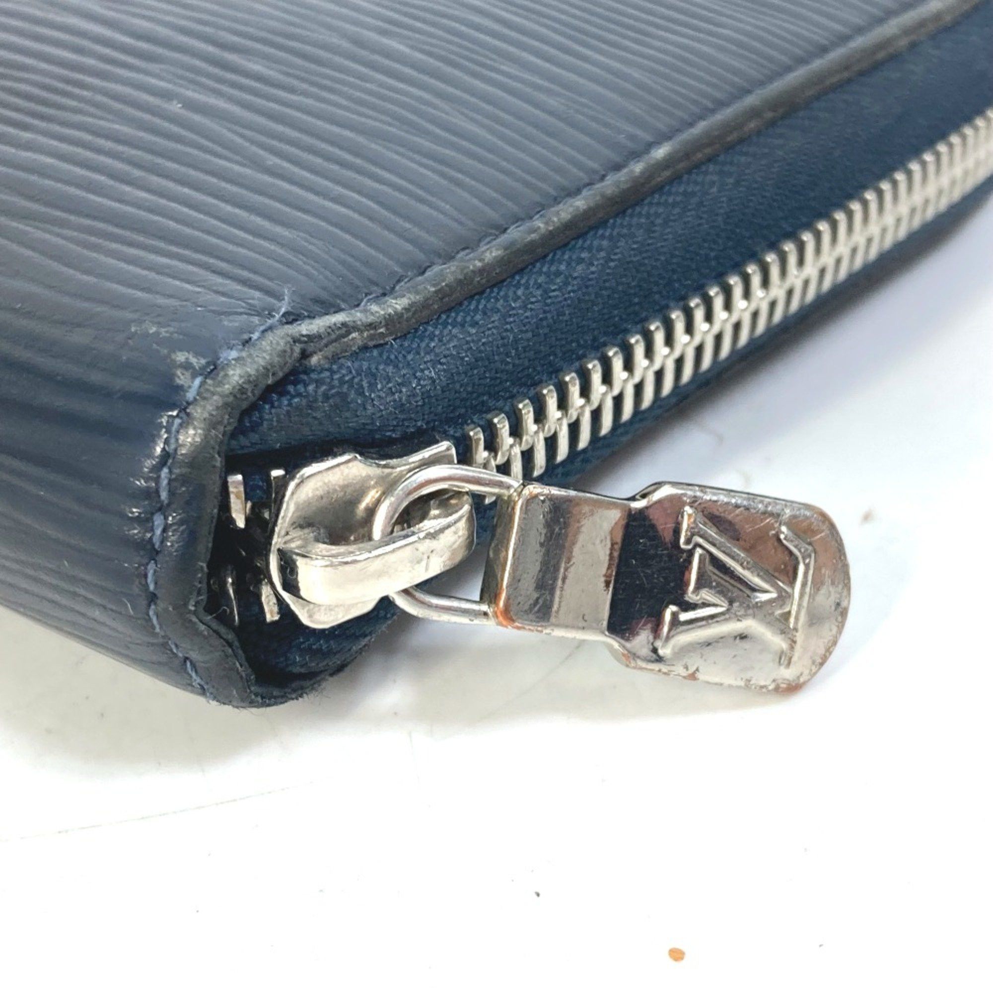 Louis Vuitton Louis Vuitton M62644 travel case long wallet Zip Around Long Wallet Navy Size ONE SIZE - 3 Thumbnail