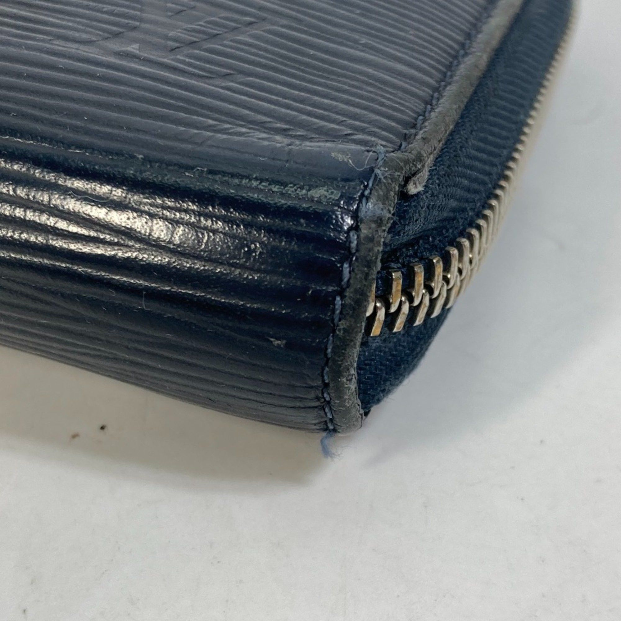 Louis Vuitton Louis Vuitton M62644 travel case long wallet Zip Around Long Wallet Navy Size ONE SIZE - 5 Thumbnail