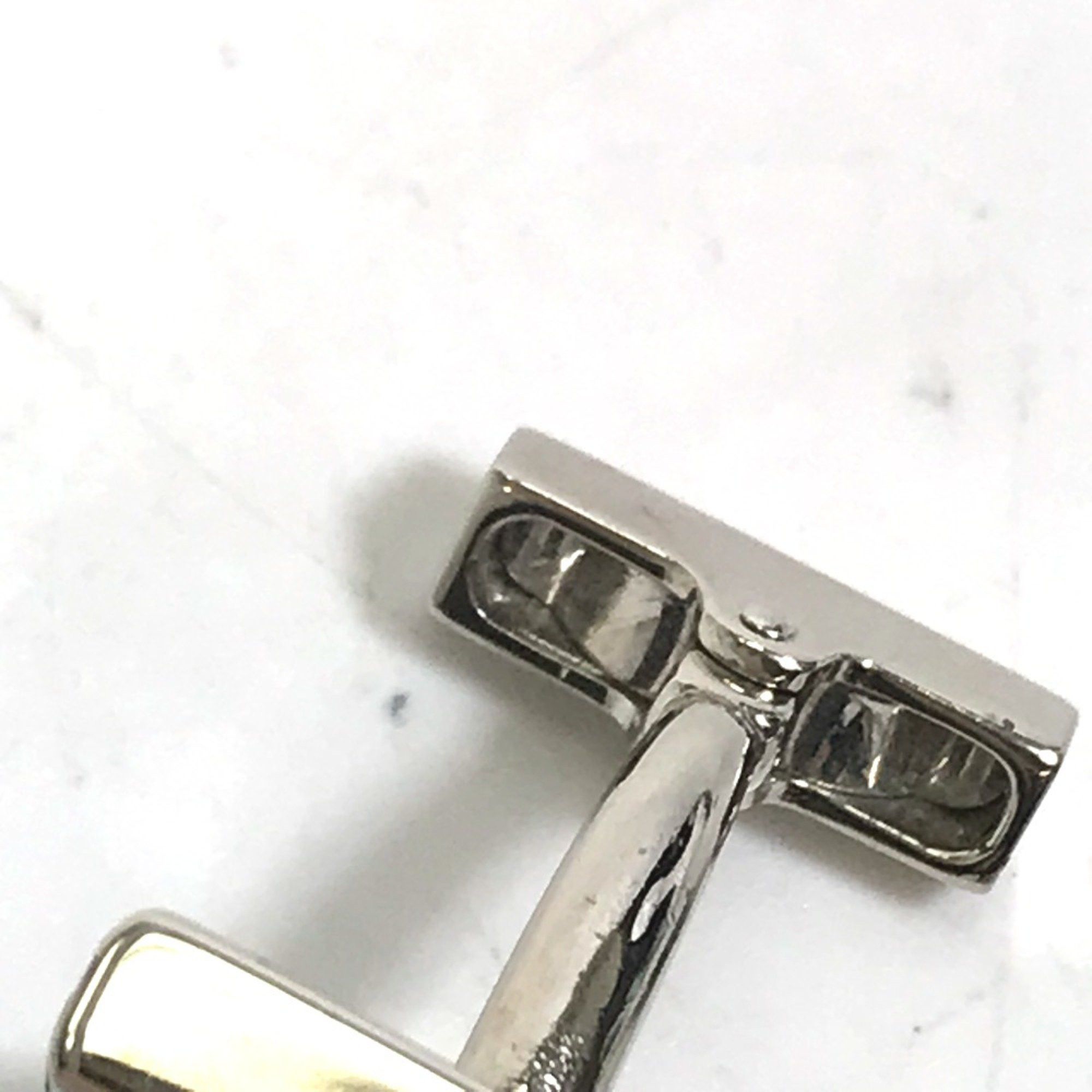 Louis Vuitton Louis Vuitton M65072 Damier Graphite Cufflinks cuffs Black Silver Size ONE SIZE - 8 Thumbnail
