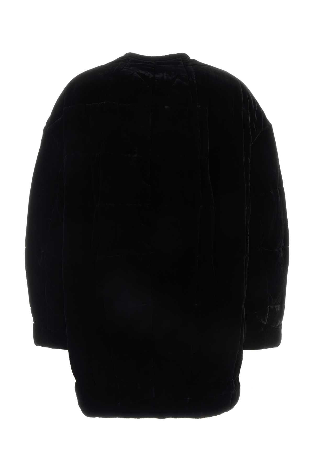 Isabel Marant Black Doriane Eco Fur Coat Size M / US 6-8 / IT 42-44 - 2 Thumbnail