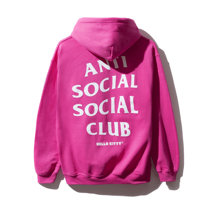 Anti Social Social Club ASSC X Hello Kitty Hoodie Pink Grailed