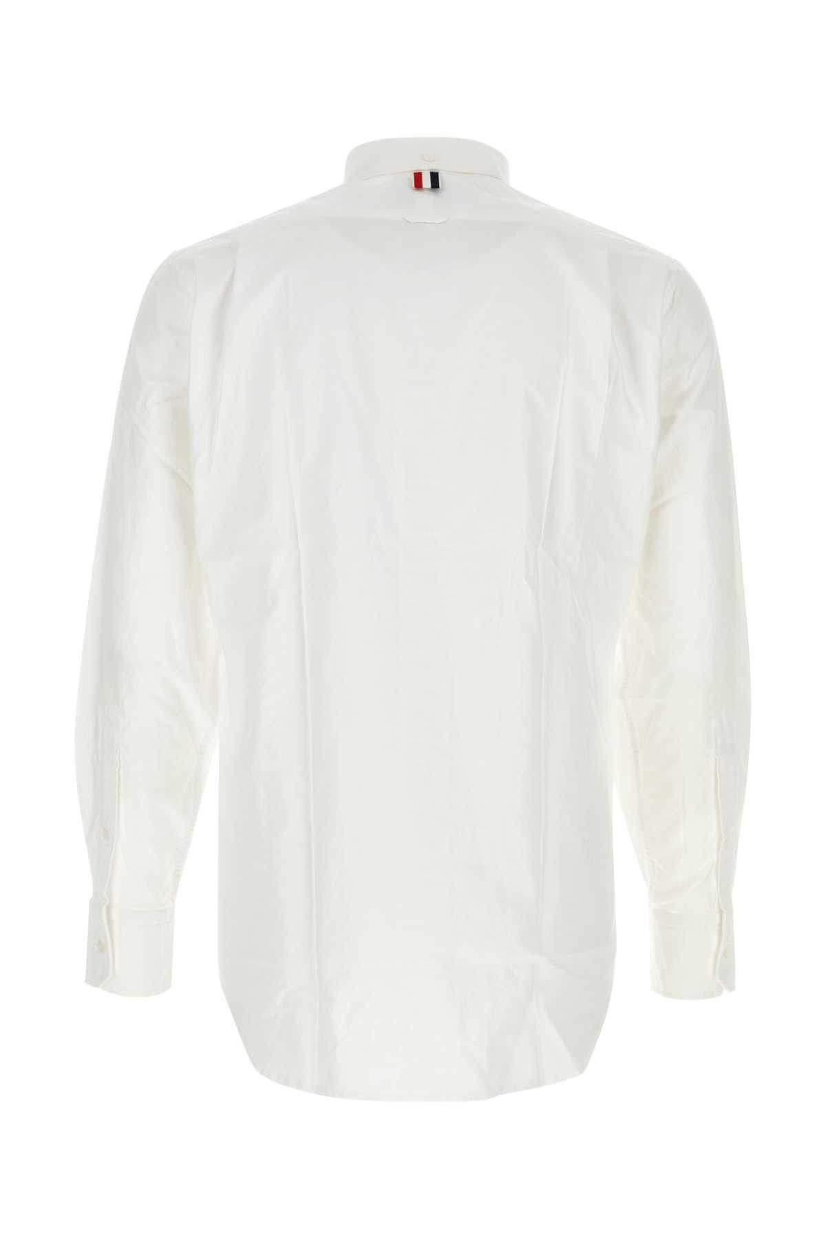 Thom Browne White Oxford Shirt Size US XXL / EU 58 / 5 - 2 Thumbnail