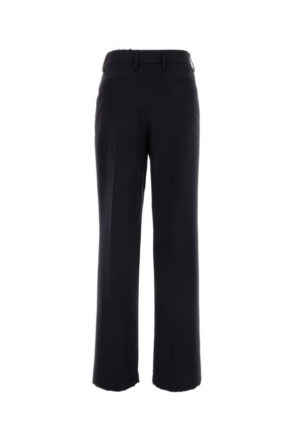 Prada Black Gabardine Pant Size 26" / US 2 / IT 38 - 4 Thumbnail