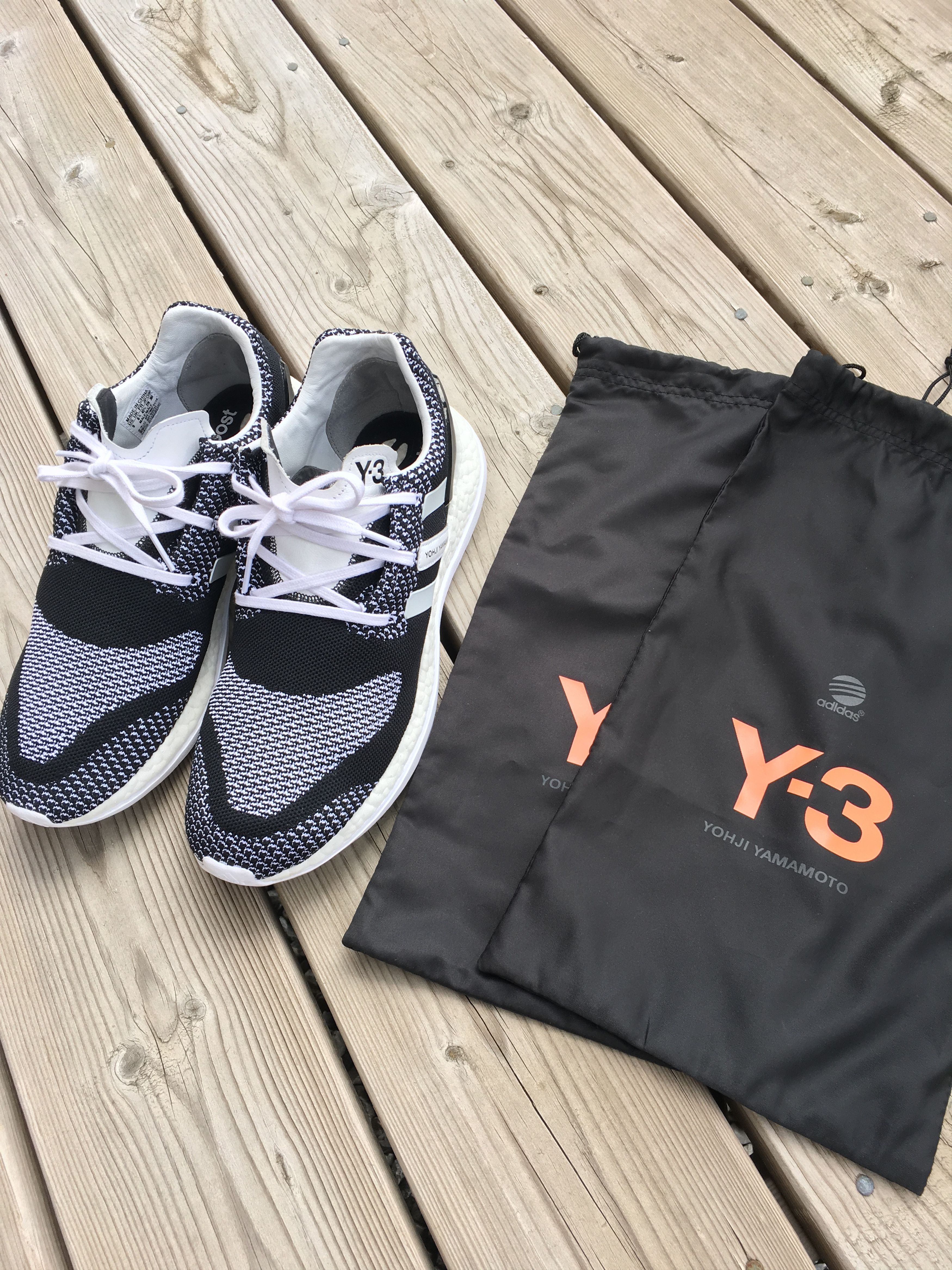 y3 pure boost oreo