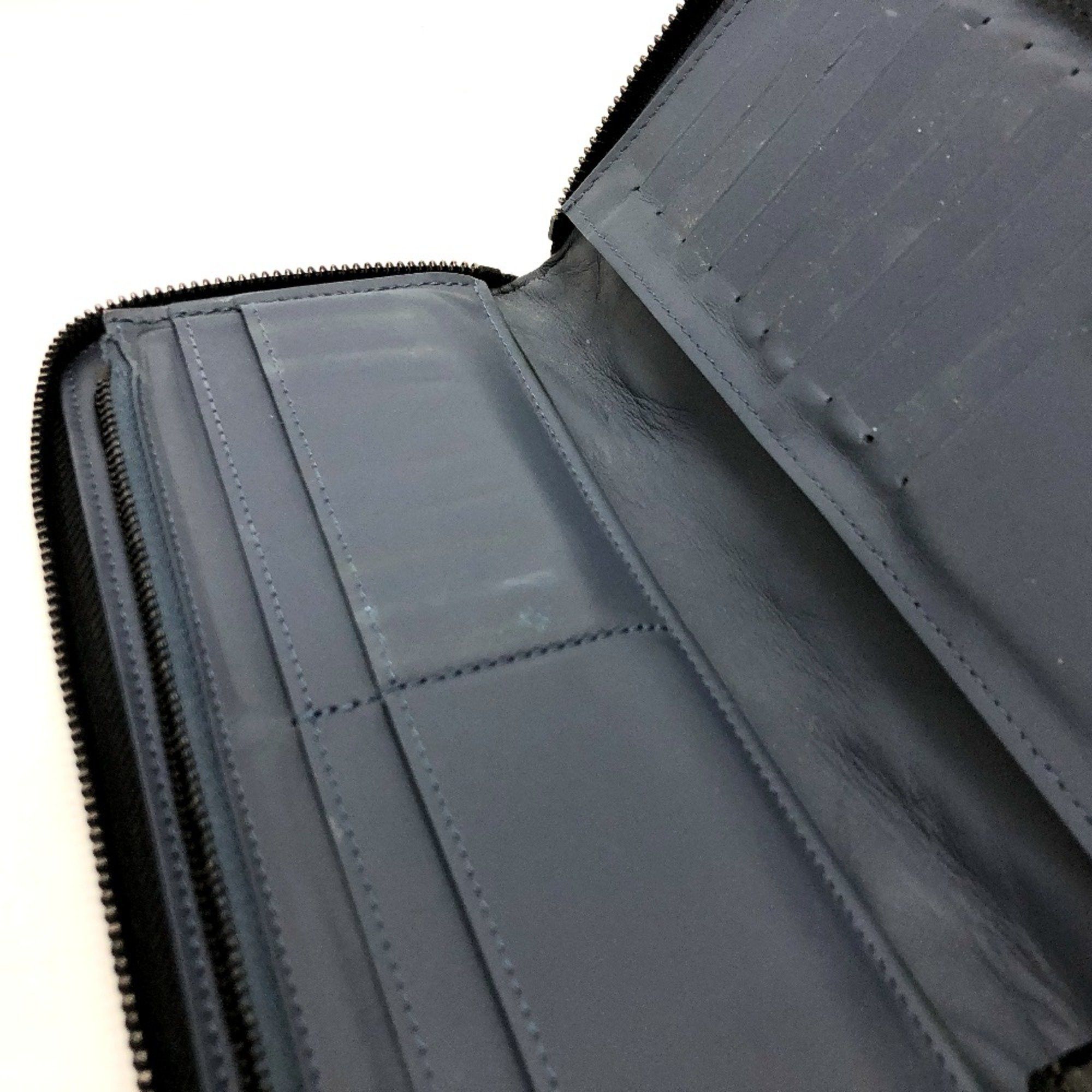 Louis Vuitton Louis Vuitton M82322 Monogram shadow Long Wallet Navy Size ONE SIZE - 12 Thumbnail