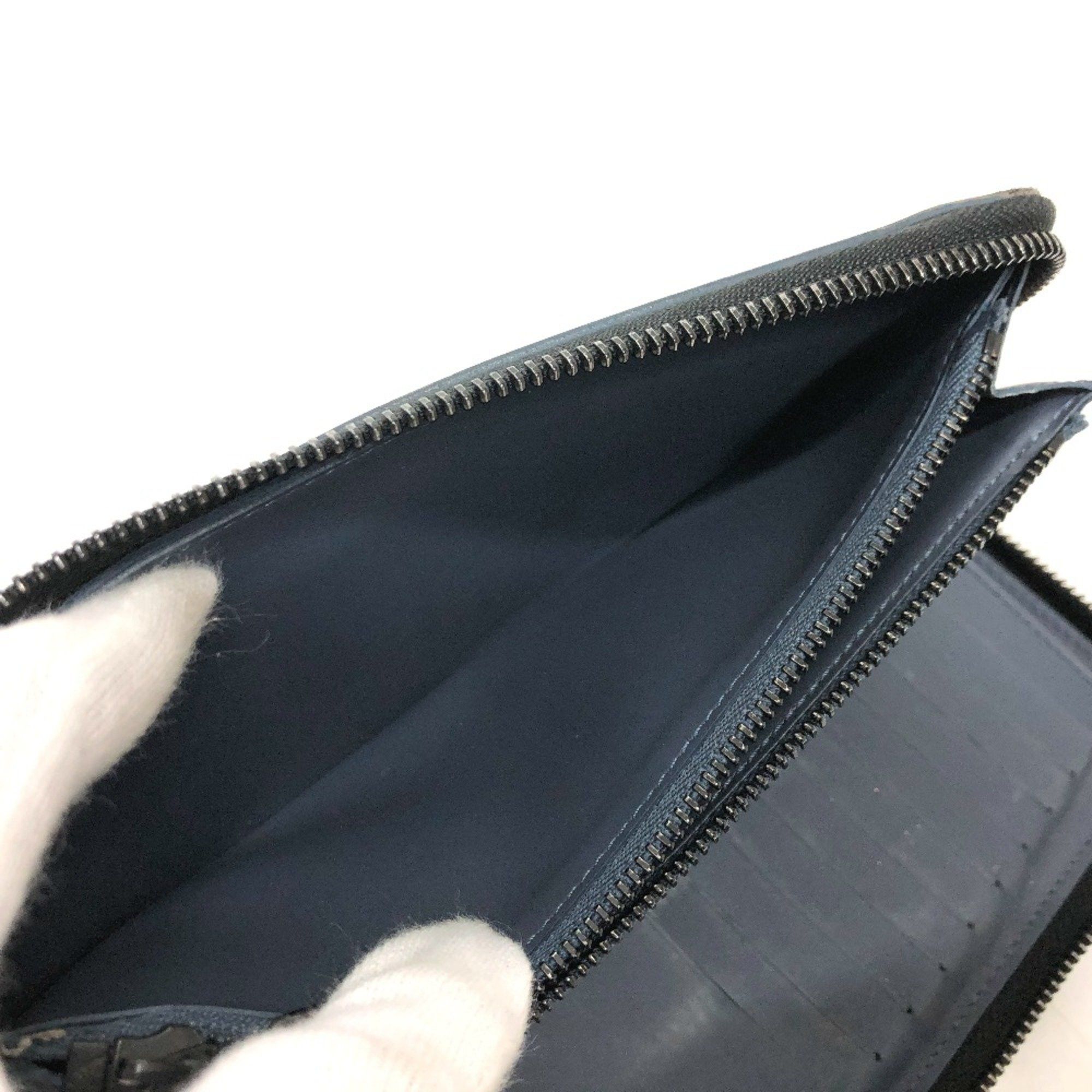 Louis Vuitton Louis Vuitton M82322 Monogram shadow Long Wallet Navy Size ONE SIZE - 8 Thumbnail