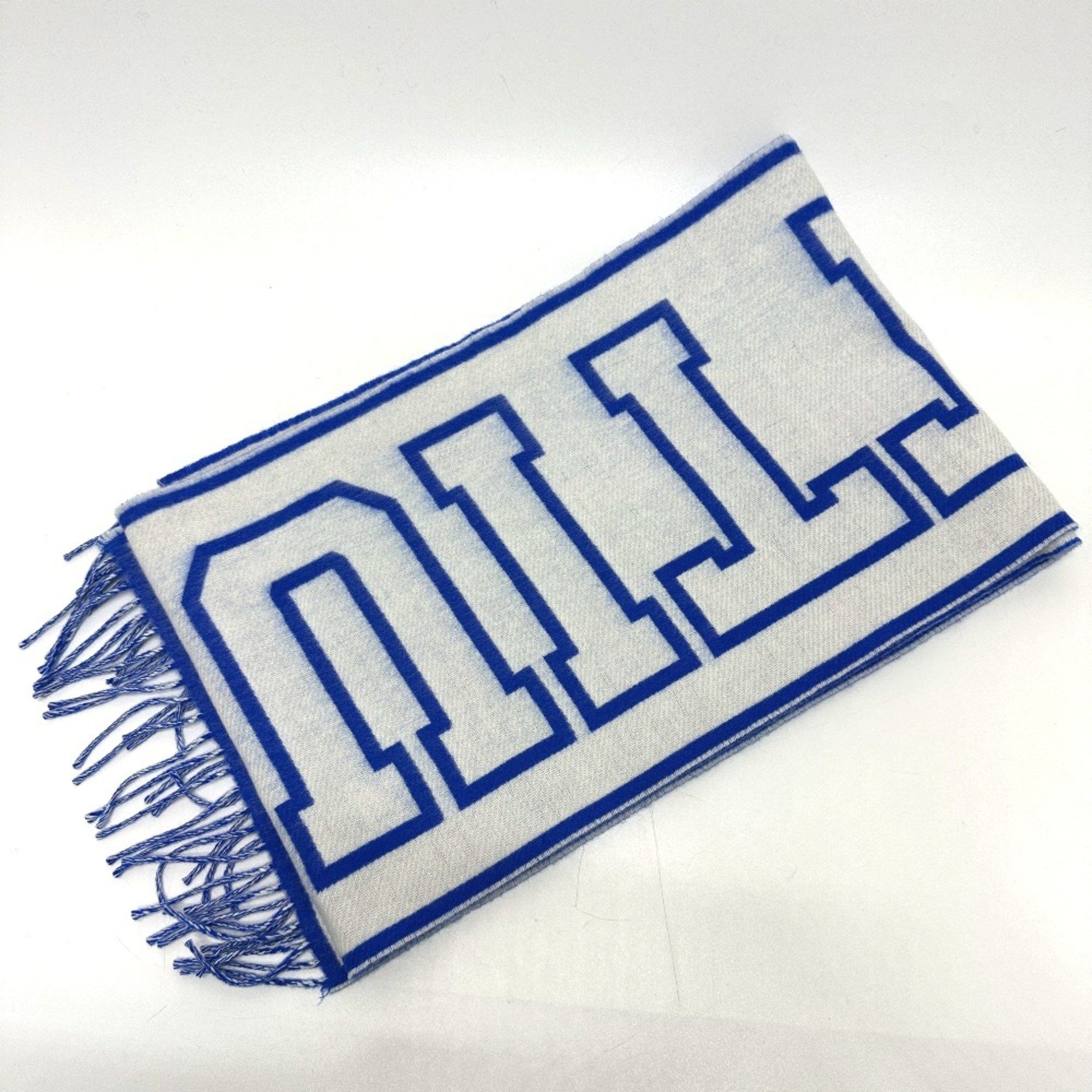 Louis Vuitton Louis Vuitton M71318 Scarf blue Size ONE SIZE - 6 Thumbnail