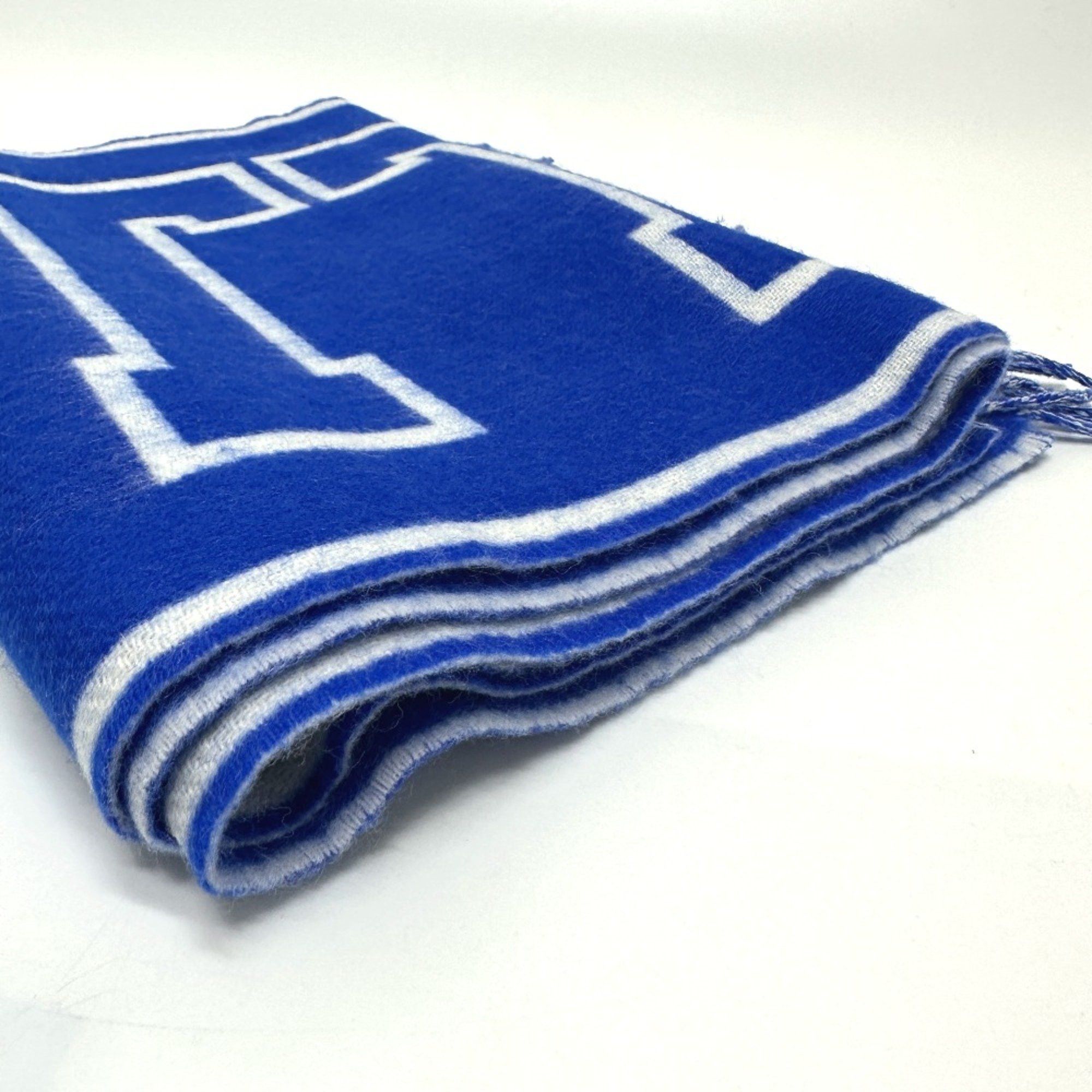 Louis Vuitton Louis Vuitton M71318 Scarf blue Size ONE SIZE - 10 Thumbnail