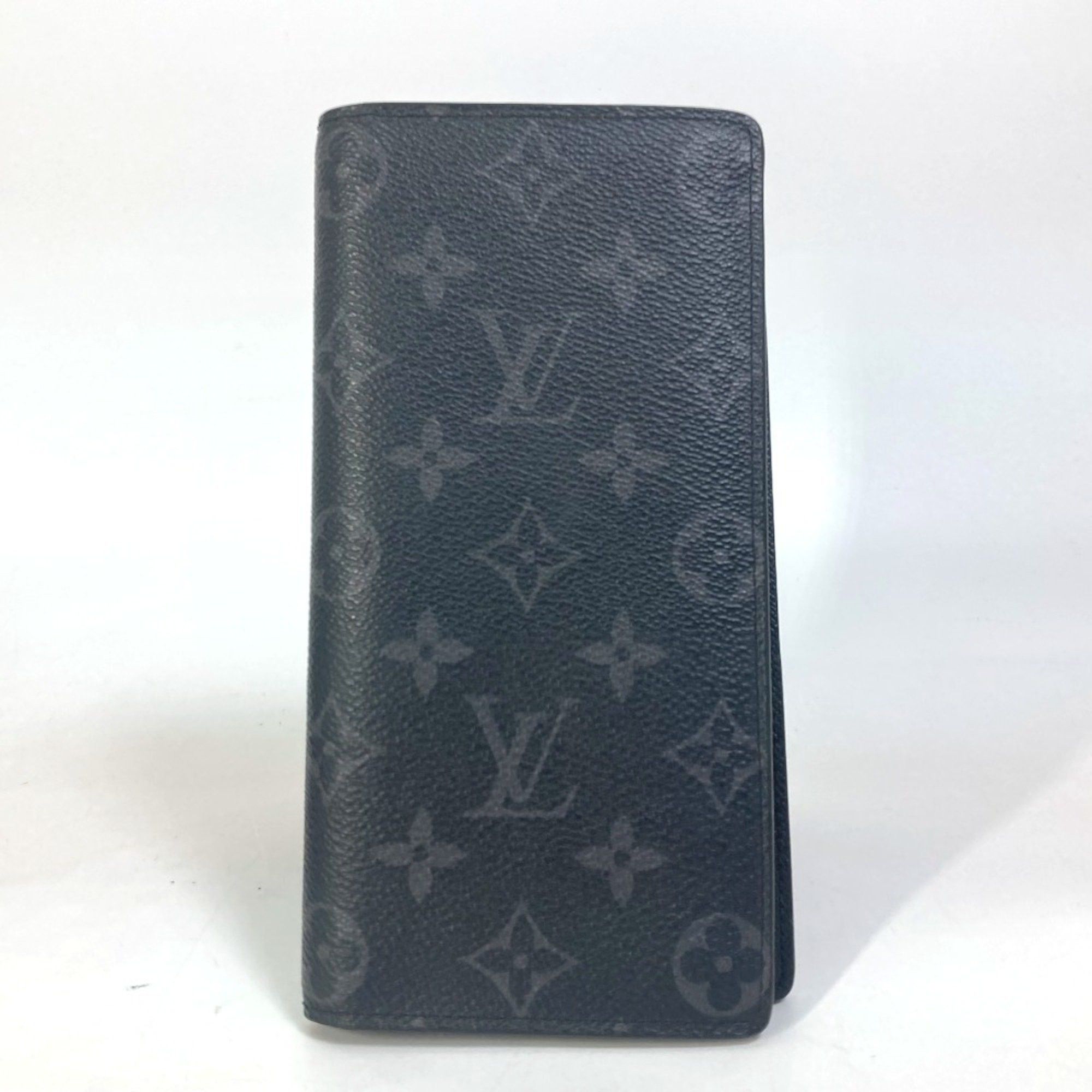 Louis Vuitton Louis Vuitton M61697 Monogram-Eclipse Two fold Long Wallet Black Size ONE SIZE - 2 Thumbnail