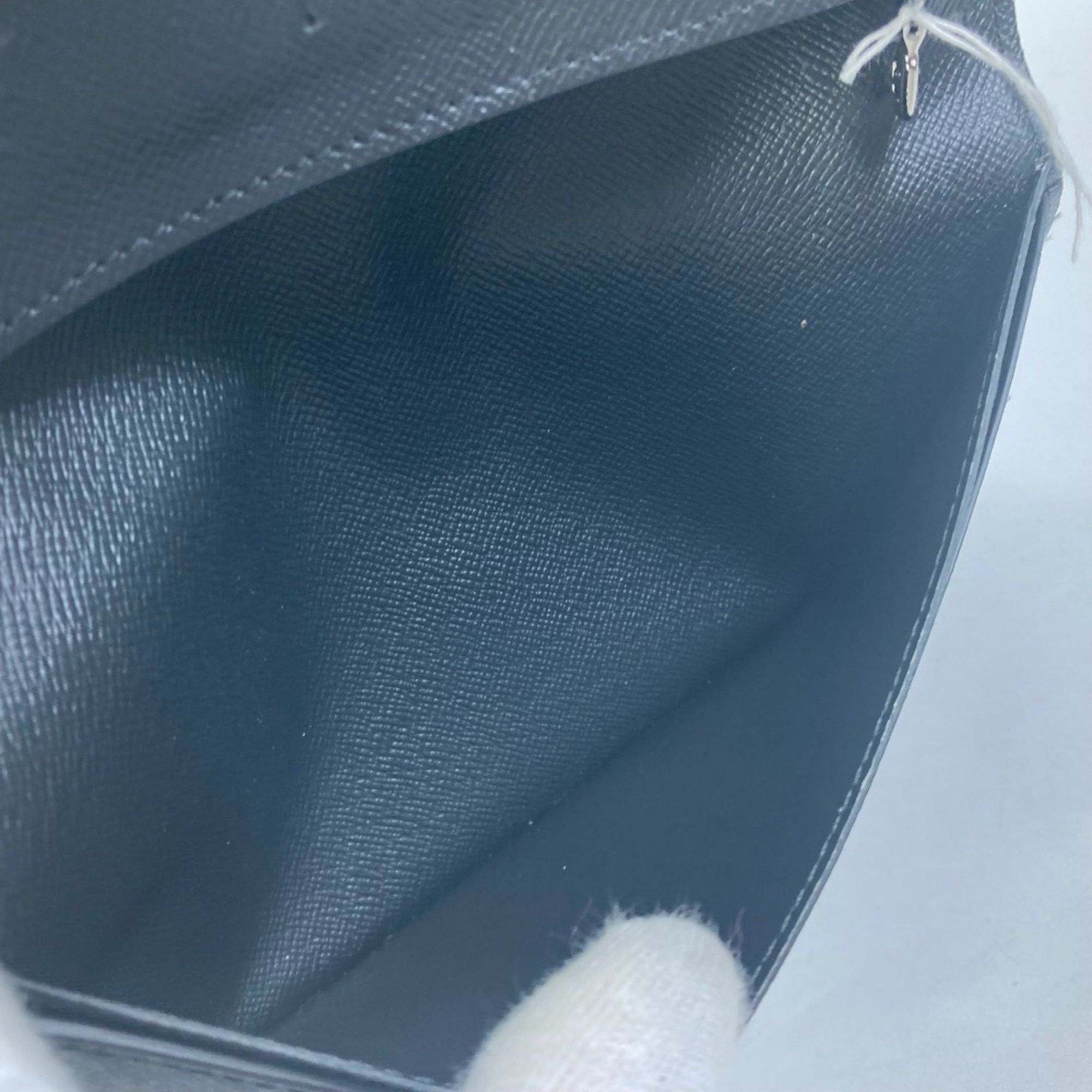 Louis Vuitton Louis Vuitton M61697 Monogram-Eclipse Two fold Long Wallet Black Size ONE SIZE - 11 Thumbnail