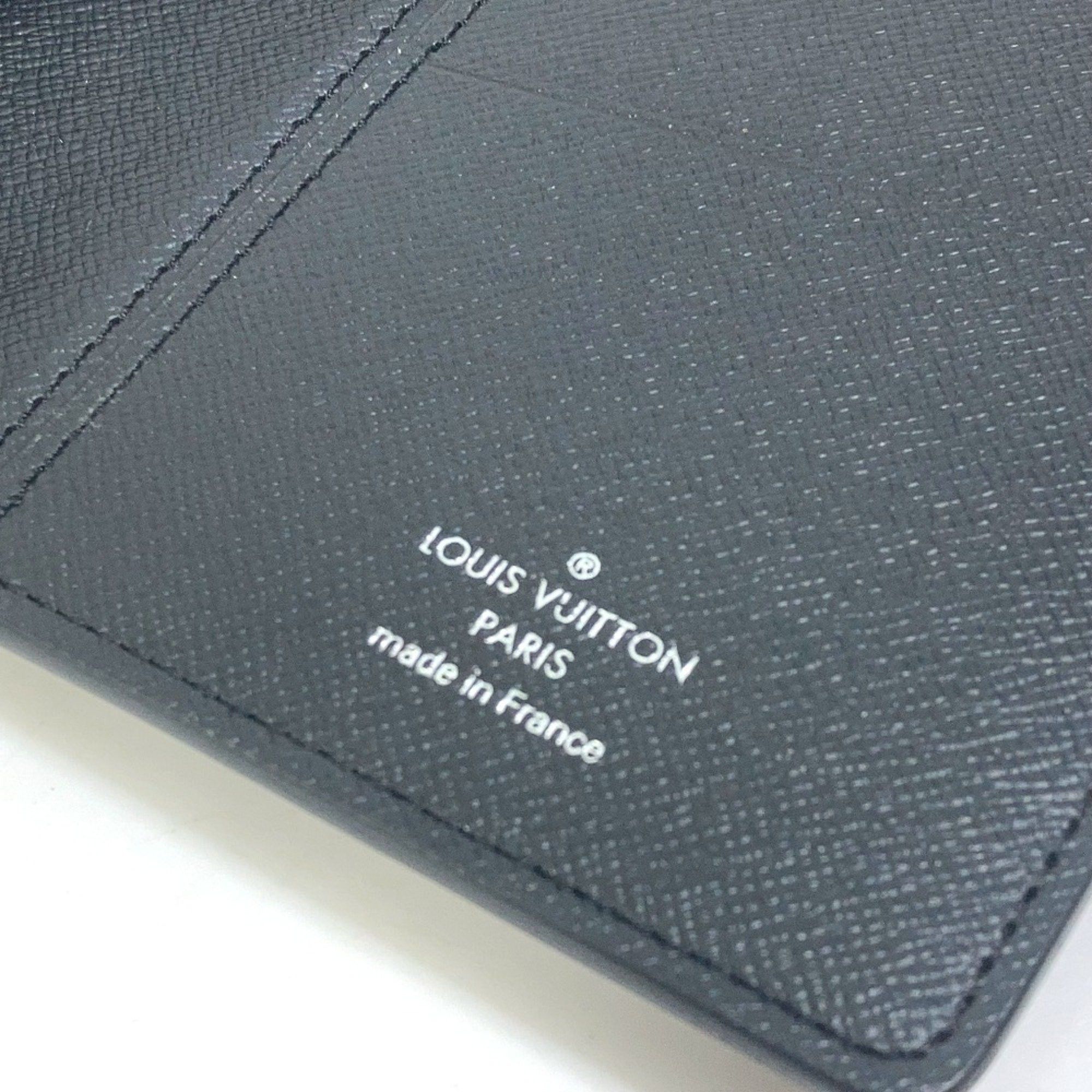Louis Vuitton Louis Vuitton M61697 Monogram-Eclipse Two fold Long Wallet Black Size ONE SIZE - 7 Thumbnail