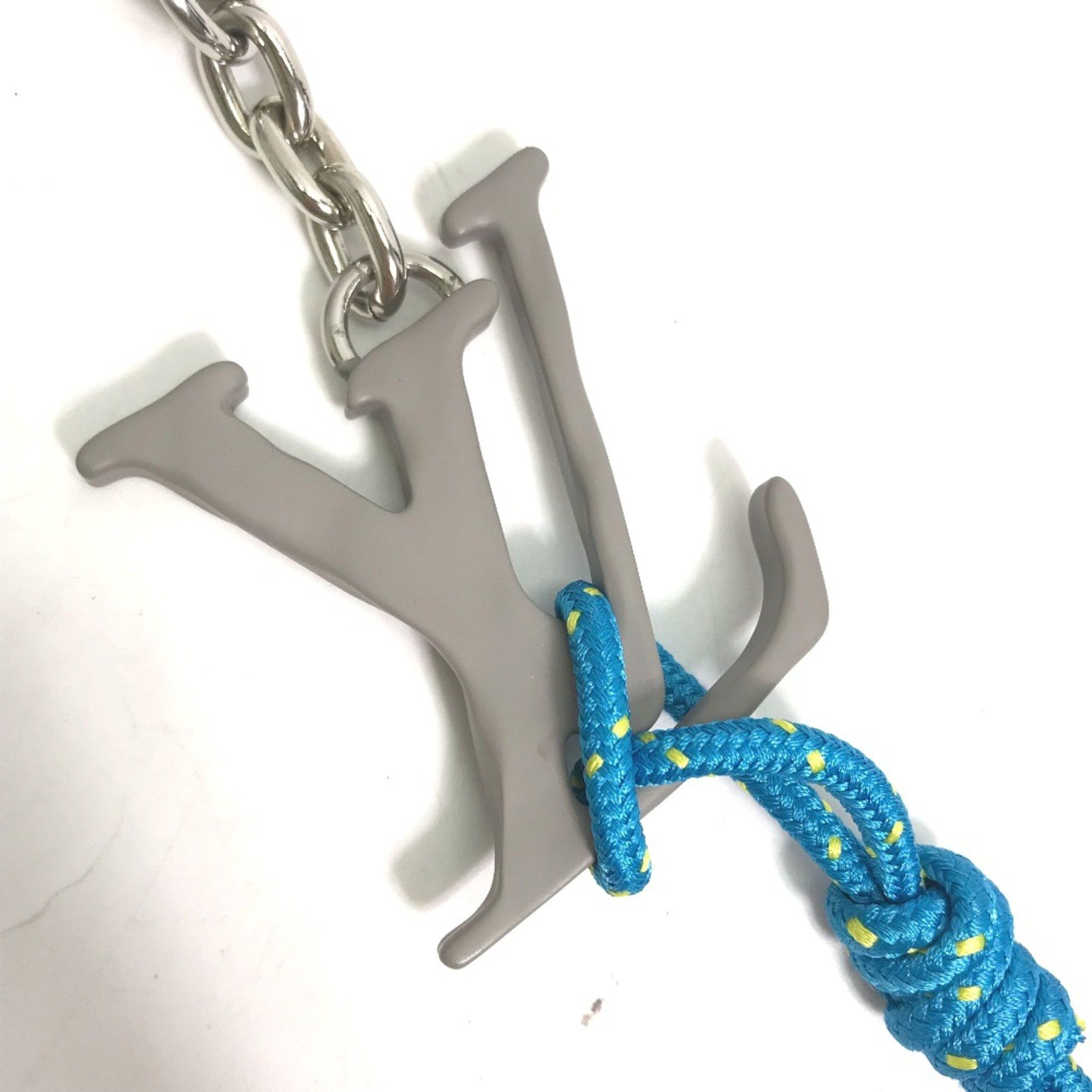 Louis Vuitton Louis Vuitton MP2618 Bag Charm Carabiner Key Holder blue Size ONE SIZE - 3 Thumbnail