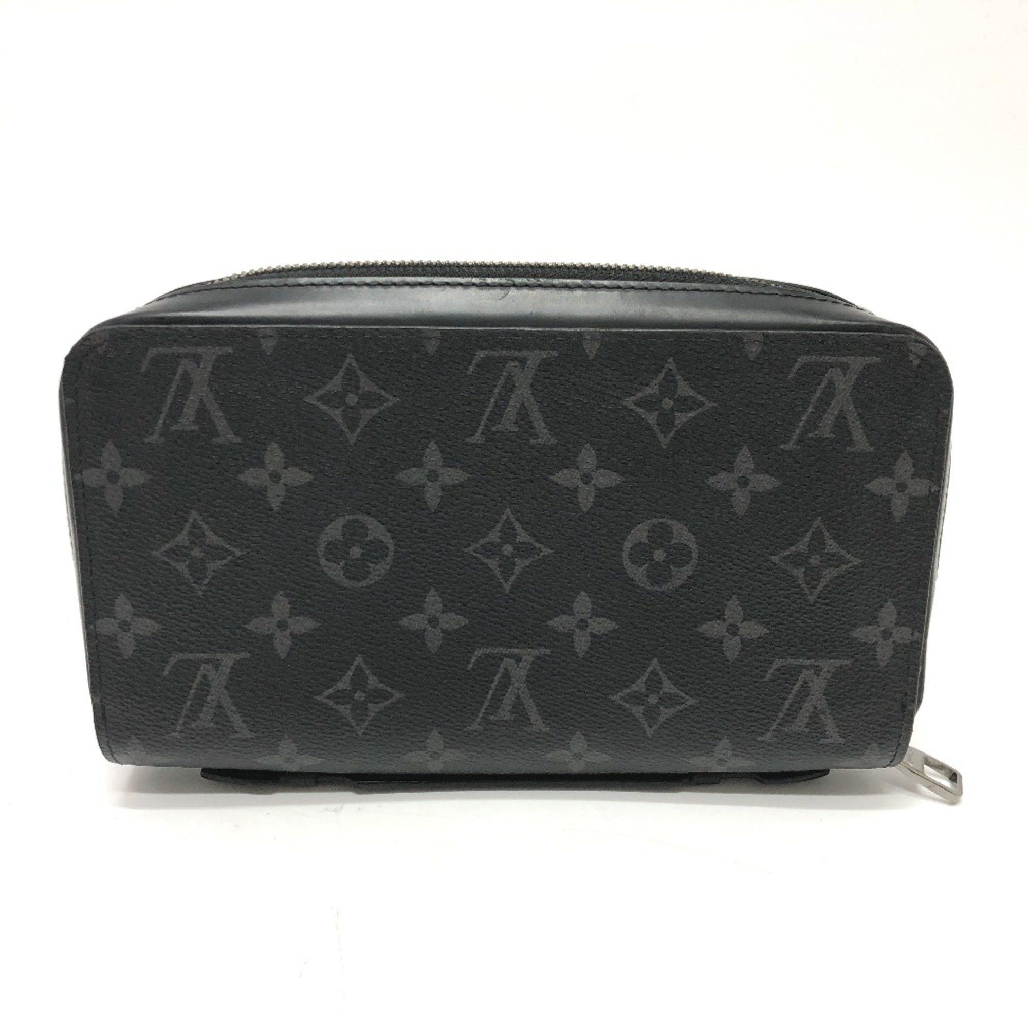 Louis Vuitton Louis Vuitton M61698 MonogramEclipse Hand Bag Travel case Long Wallet Black Size ONE SIZE - 2 Thumbnail