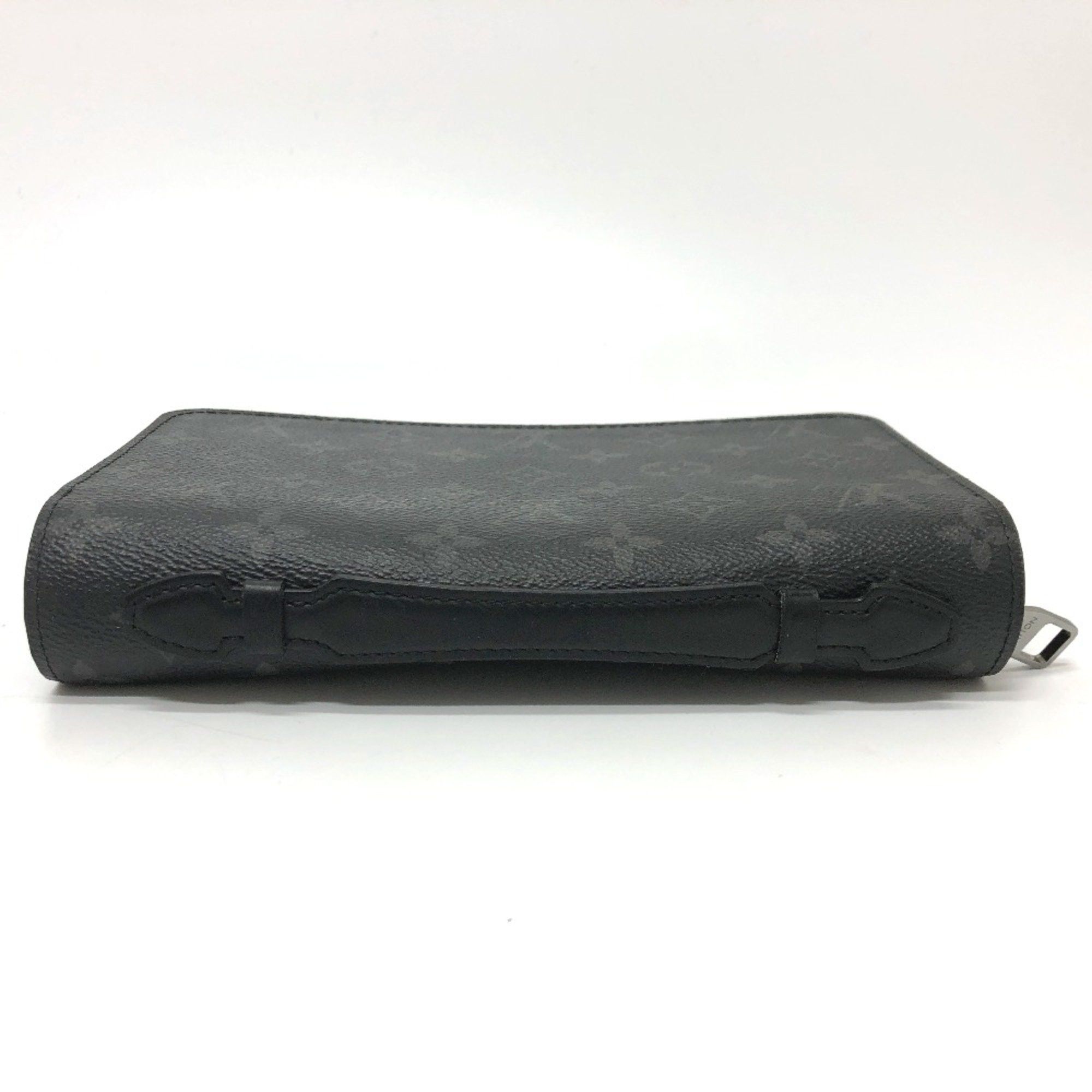 Louis Vuitton Louis Vuitton M61698 MonogramEclipse Hand Bag Travel case Long Wallet Black Size ONE SIZE - 4 Thumbnail