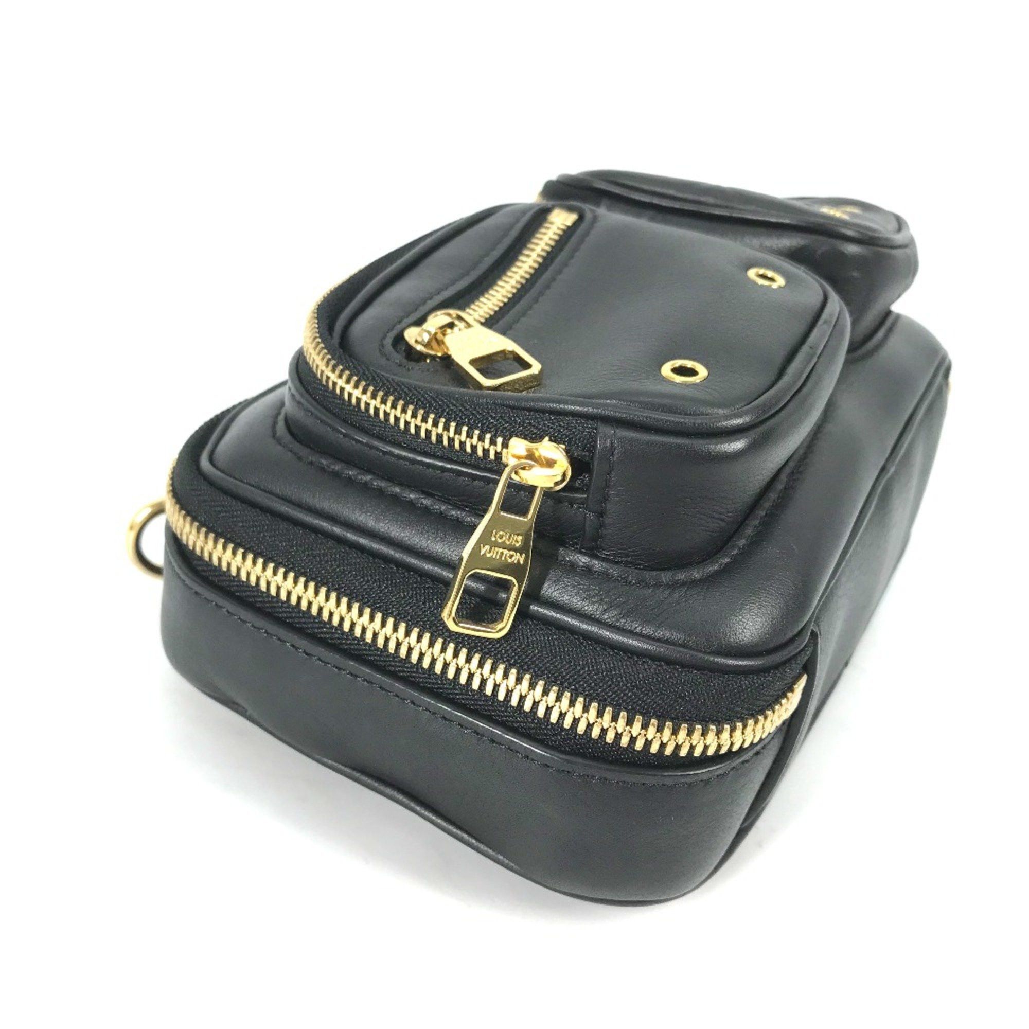 Louis Vuitton Louis Vuitton M80450 Monogram Bag Crossbody 2WAY Pochette Shoulder Bag Black Size ONE SIZE - 4 Thumbnail