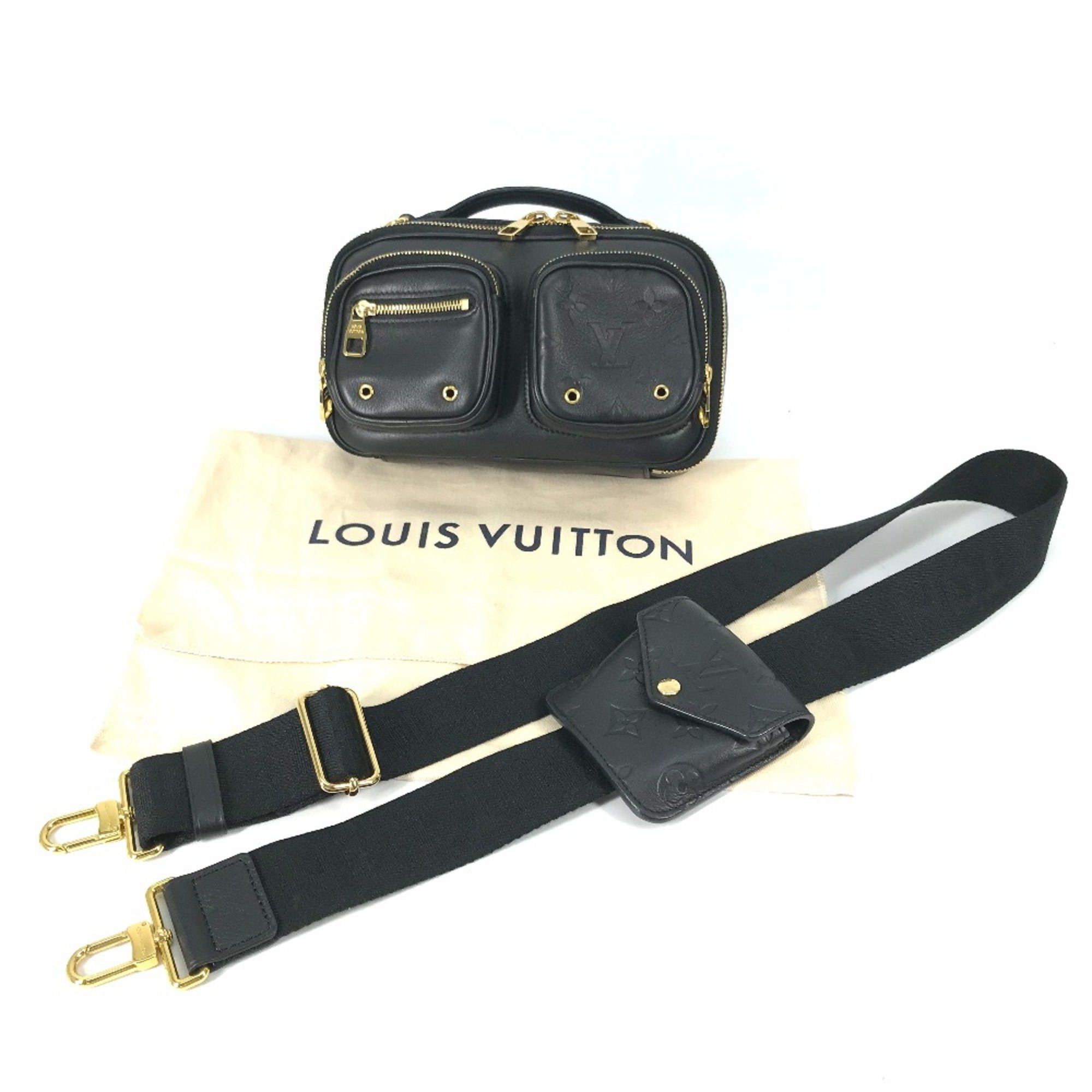 Louis Vuitton Louis Vuitton M80450 Monogram Bag Crossbody 2WAY Pochette Shoulder Bag Black Size ONE SIZE - 16 Thumbnail