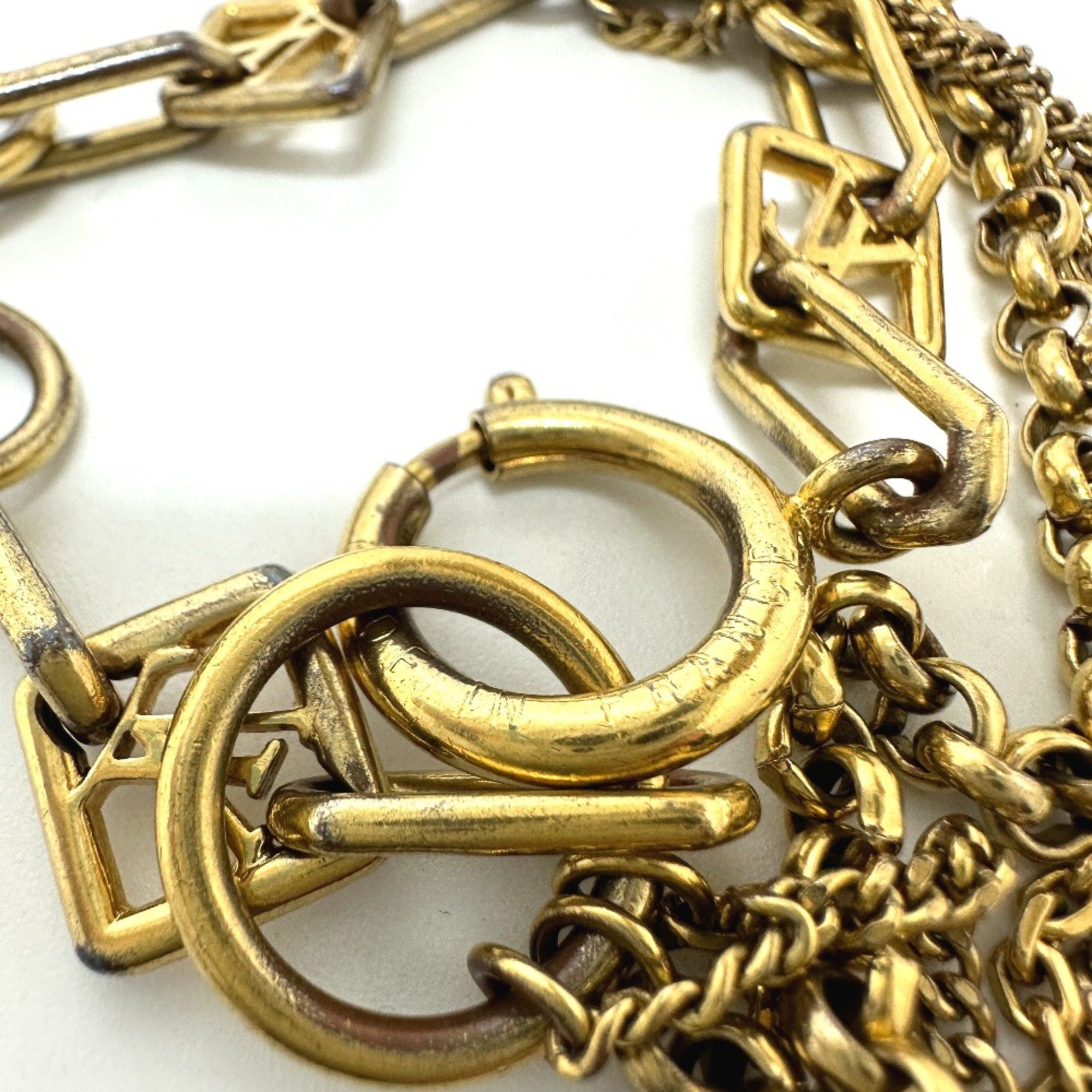 Louis Vuitton Louis Vuitton M65362 Chain Bracelet Gold Size ONE SIZE - 5 Thumbnail