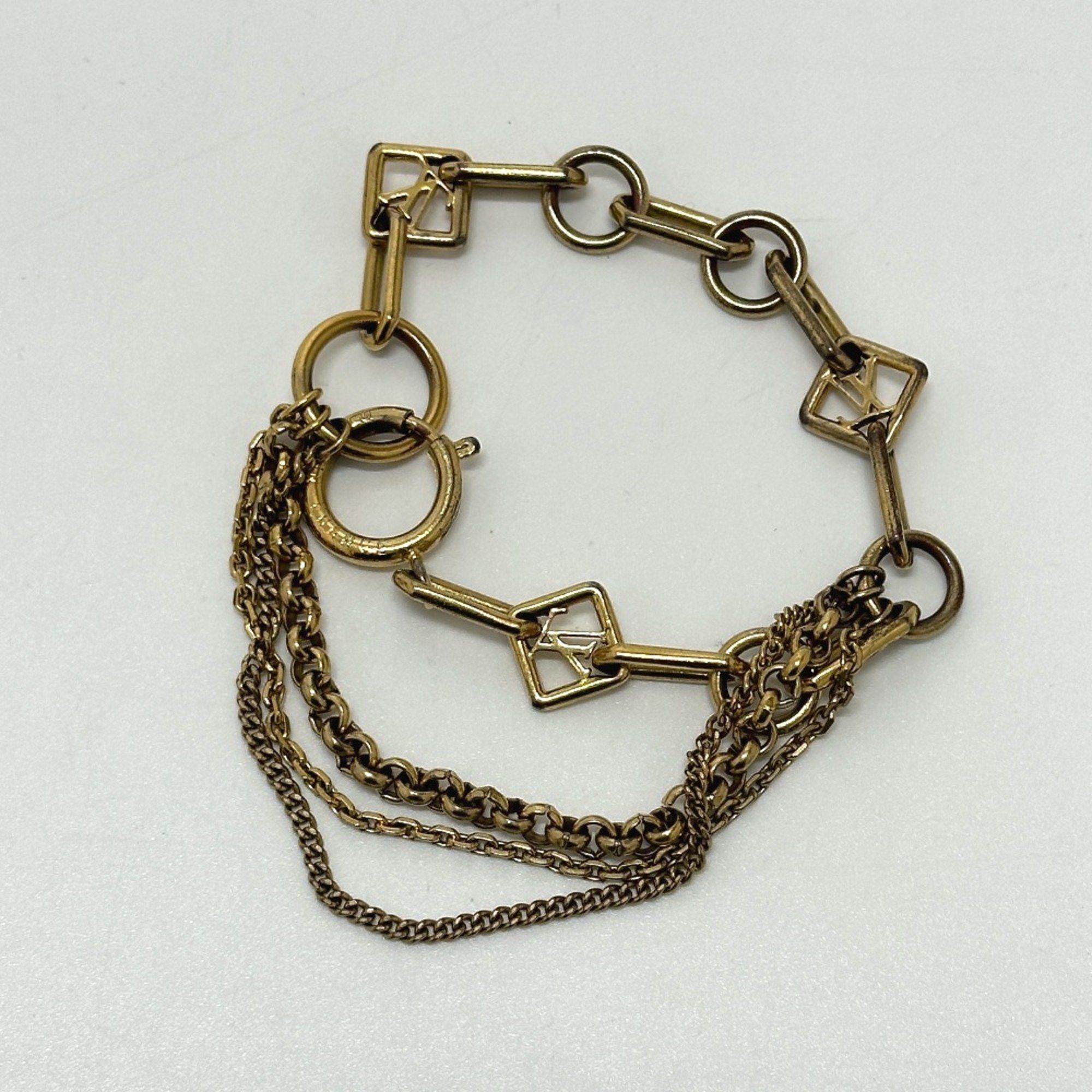 Louis Vuitton Louis Vuitton M65362 Chain Bracelet Gold Size ONE SIZE - 2 Thumbnail