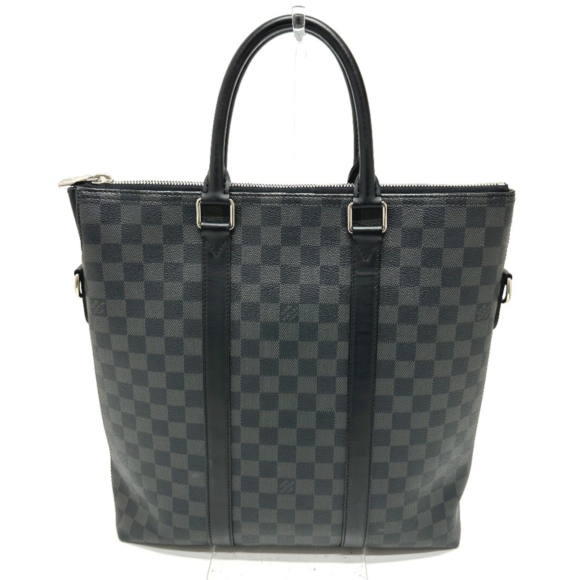 Louis Vuitton Louis Vuitton N40000 Damier Graphite Bag Tote Bag Black Size ONE SIZE - 2 Thumbnail
