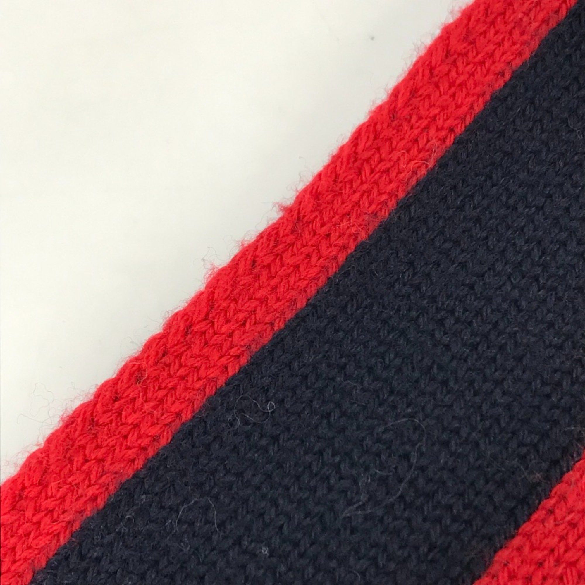 Louis Vuitton Louis Vuitton M71255 Scarf gray Red Size ONE SIZE - 7 Thumbnail