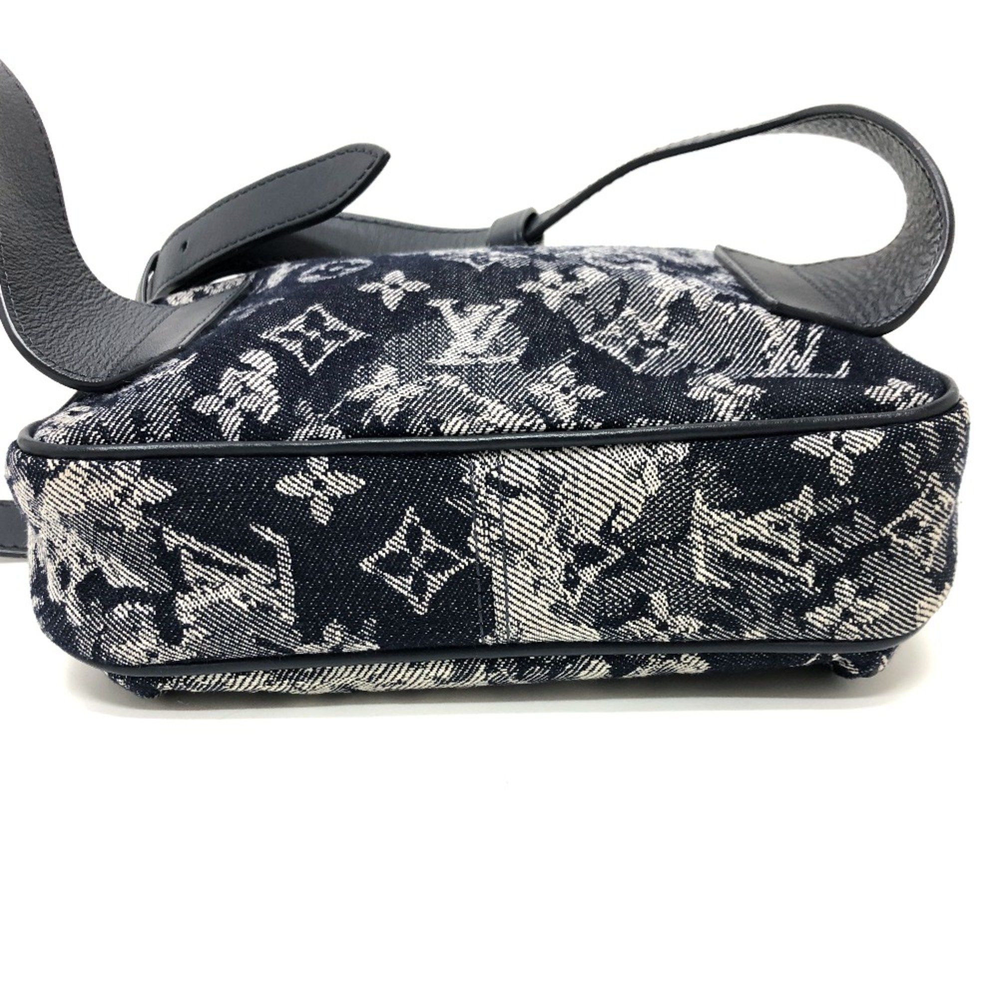 Louis Vuitton Louis Vuitton M57281 Monogram tapestry One Shoulder Bag body bag Navy SilverHardware Size ONE SIZE - 3 Thumbnail