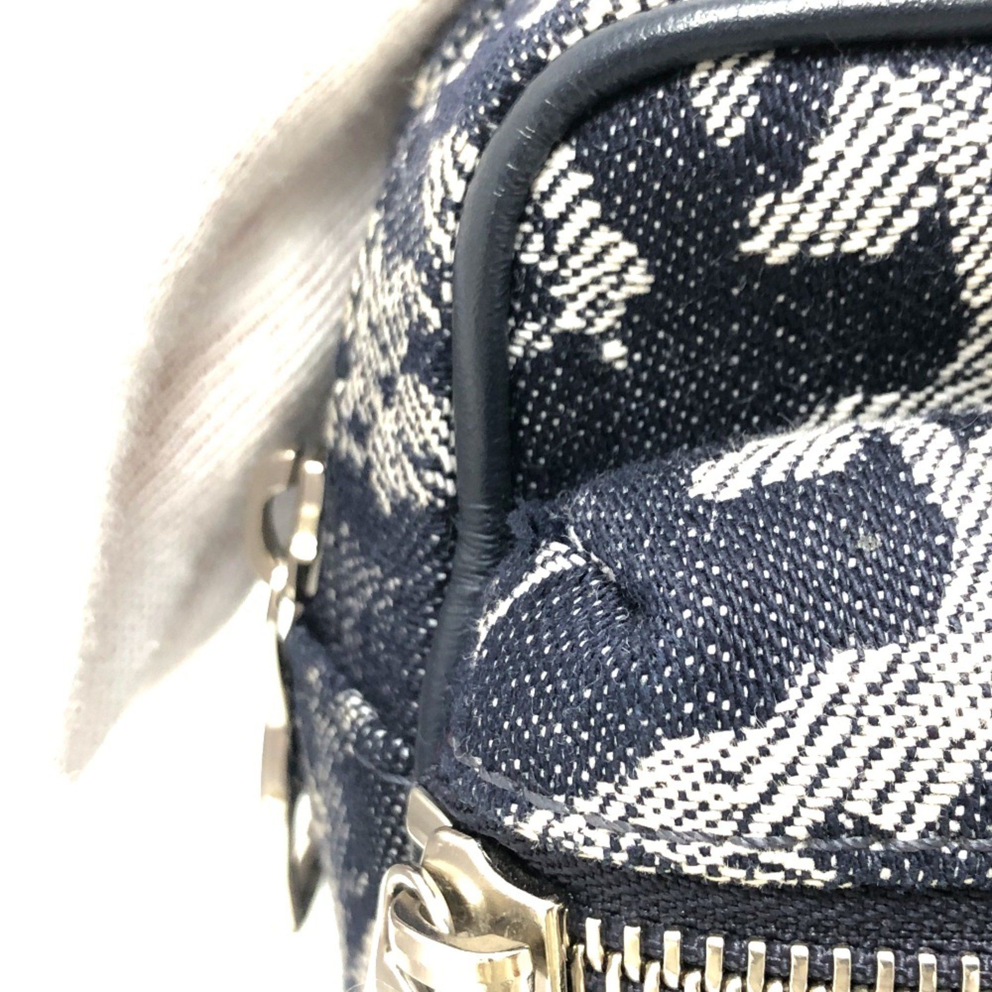 Louis Vuitton Louis Vuitton M57281 Monogram tapestry One Shoulder Bag body bag Navy SilverHardware Size ONE SIZE - 9 Thumbnail