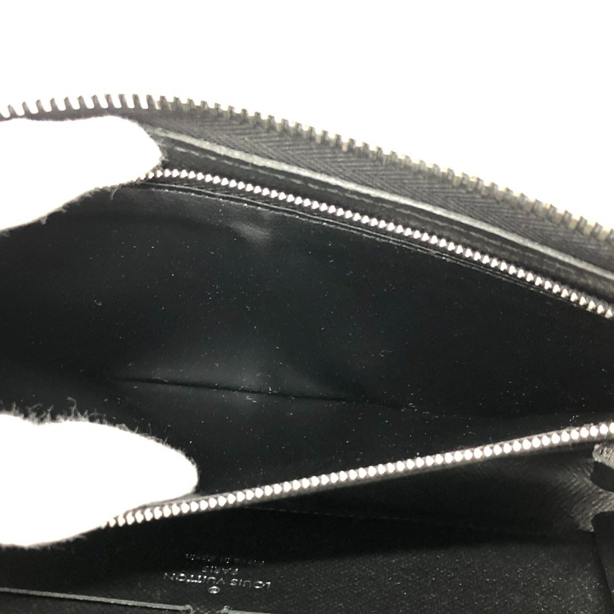 Louis Vuitton Louis Vuitton N60379 Damier Graphite L-shaped long wallet with strap Long Wallet Black SilverHardware Size ONE SIZE - 12 Thumbnail