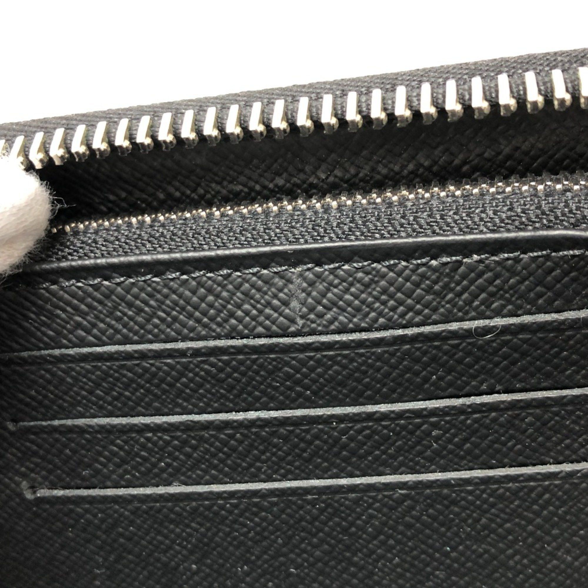 Louis Vuitton Louis Vuitton N60379 Damier Graphite L-shaped long wallet with strap Long Wallet Black SilverHardware Size ONE SIZE - 11 Thumbnail