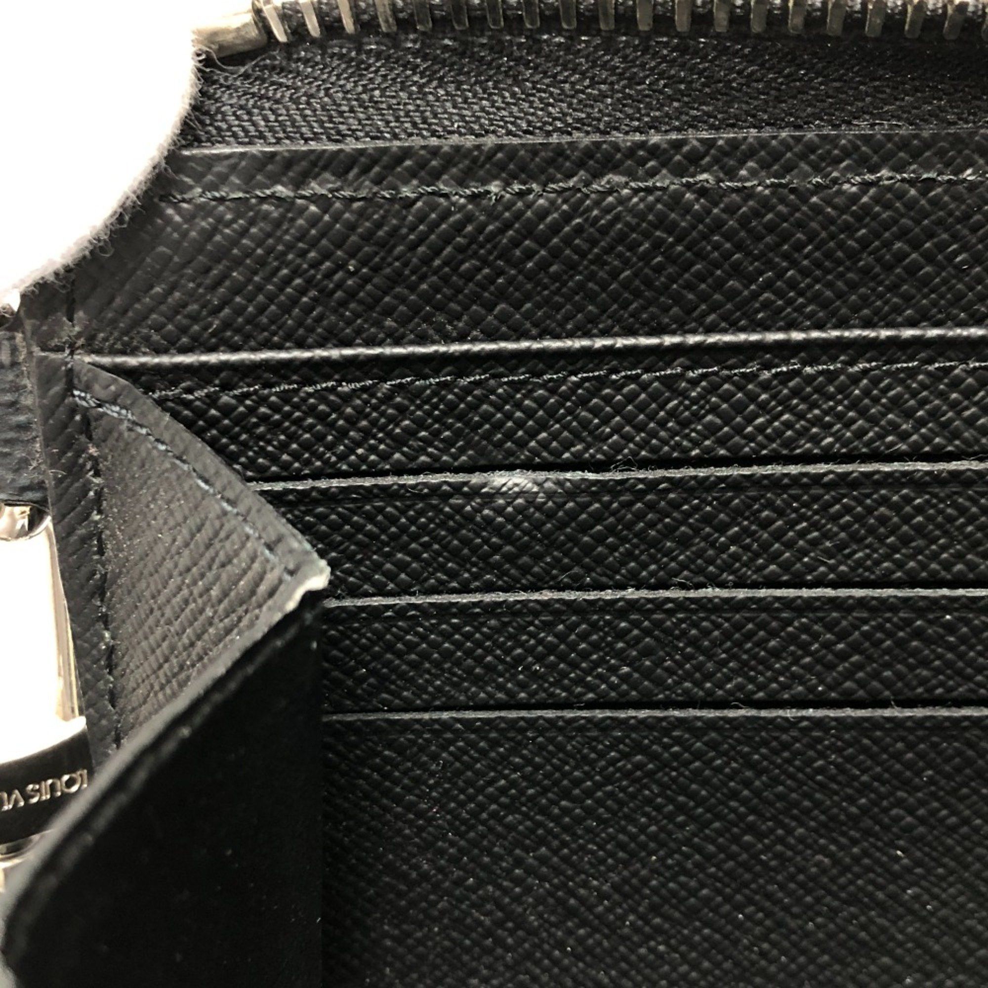 Louis Vuitton Louis Vuitton N60379 Damier Graphite L-shaped long wallet with strap Long Wallet Black SilverHardware Size ONE SIZE - 9 Thumbnail