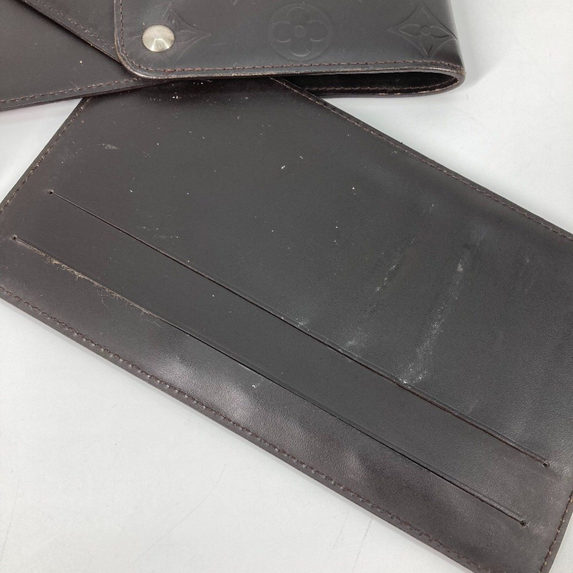 Louis Vuitton Louis Vuitton M66450 Monogram glasses Long wallet Long Wallet Cafe Brown Size ONE SIZE - 15 Thumbnail