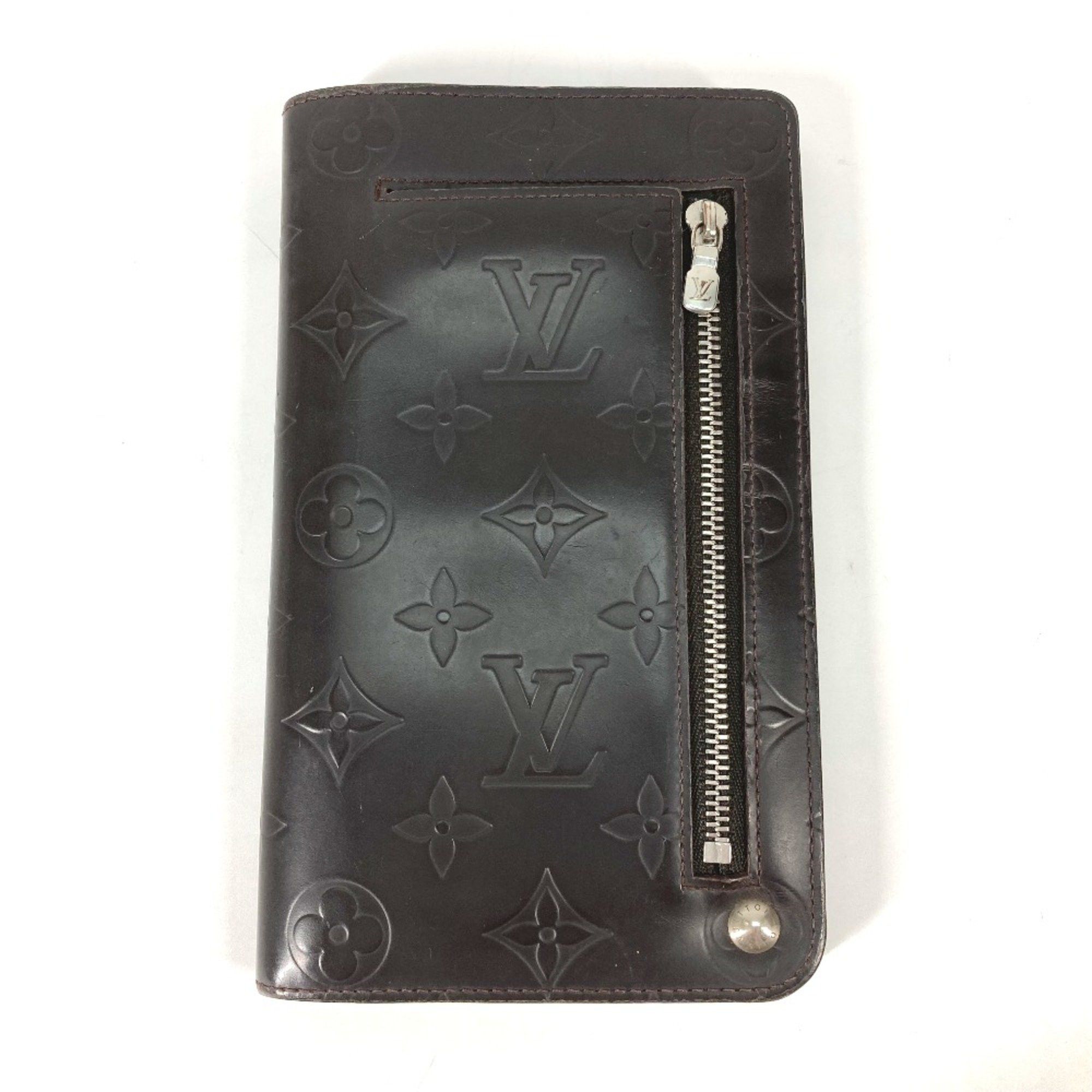 Louis Vuitton Louis Vuitton M66450 Monogram glasses Long wallet Long Wallet Cafe Brown Size ONE SIZE - 2 Thumbnail