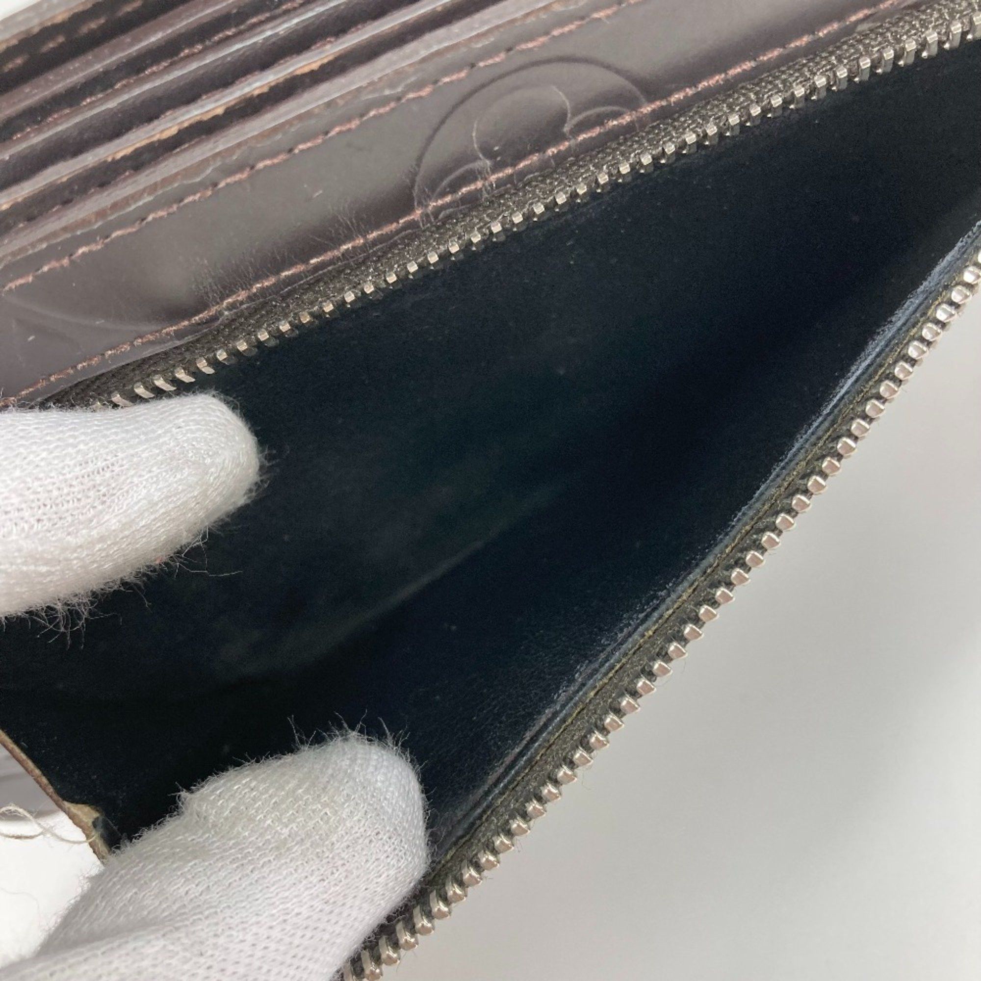 Louis Vuitton Louis Vuitton M66450 Monogram glasses Long wallet Long Wallet Cafe Brown Size ONE SIZE - 10 Thumbnail