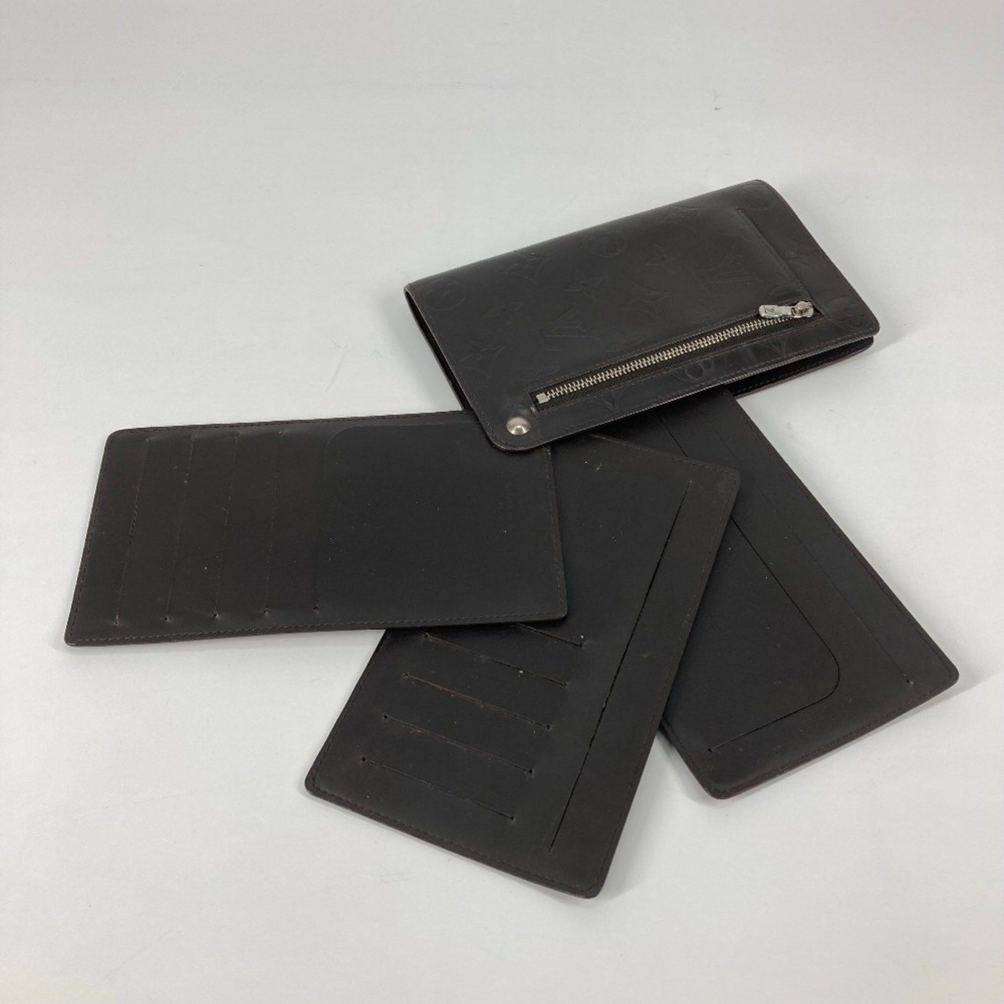 Louis Vuitton Louis Vuitton M66450 Monogram glasses Long wallet Long Wallet Cafe Brown Size ONE SIZE - 12 Thumbnail